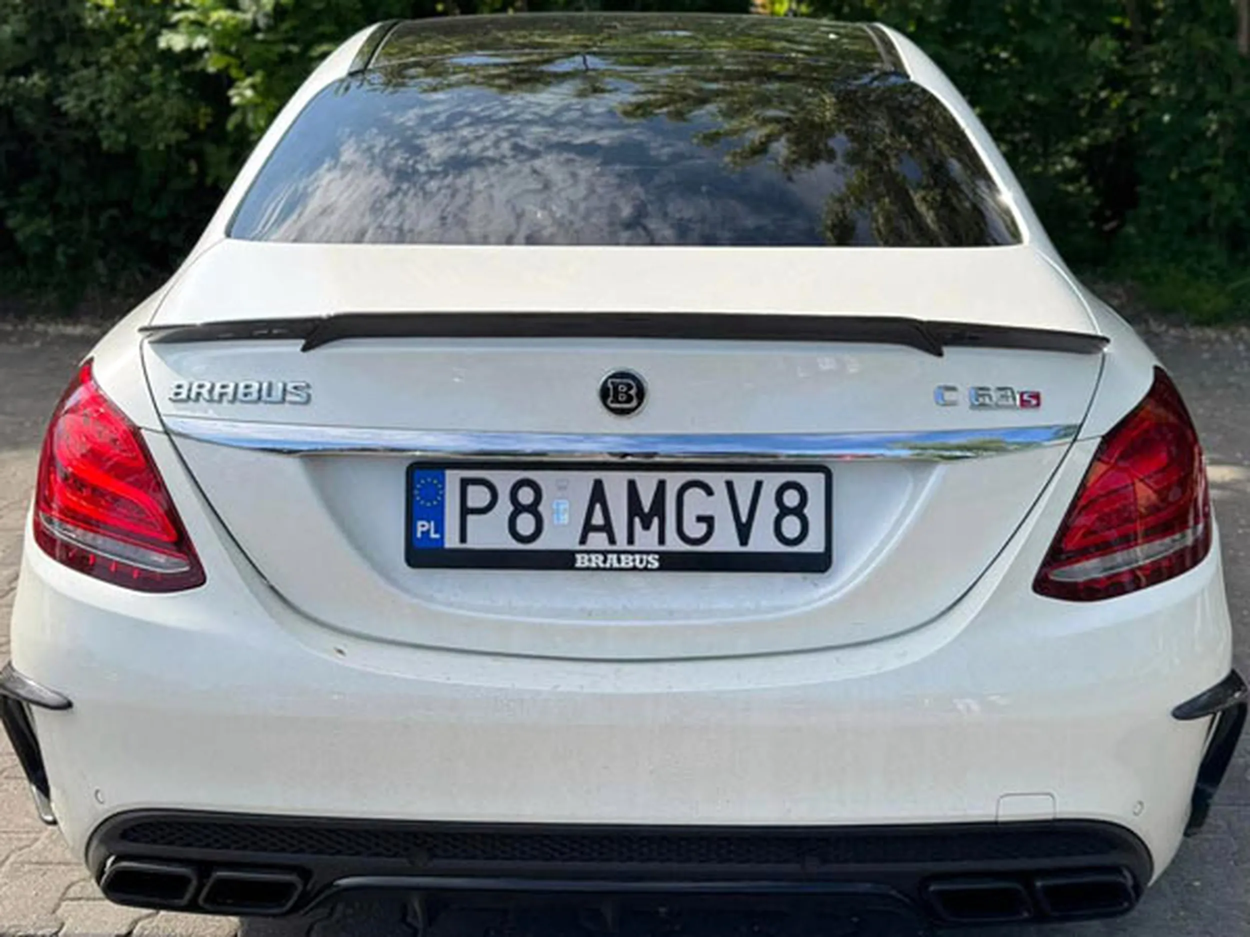 Fajny numer, blacha P8 AMGV8