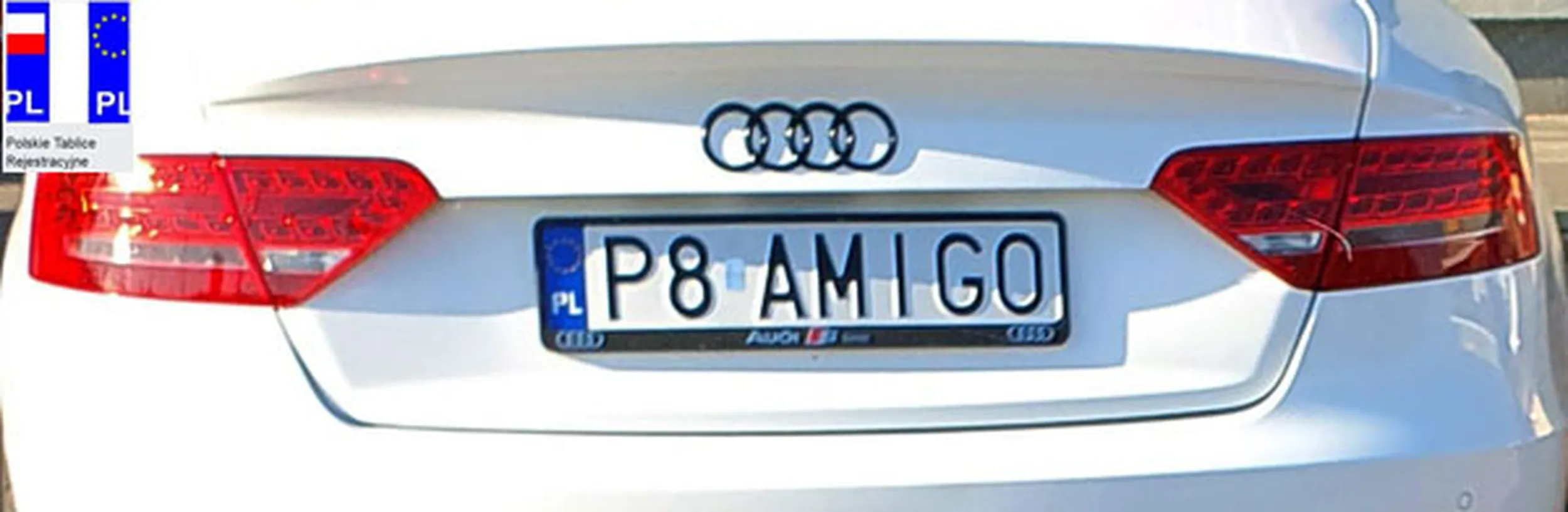 Fajny numer, blacha P8 AMIGO