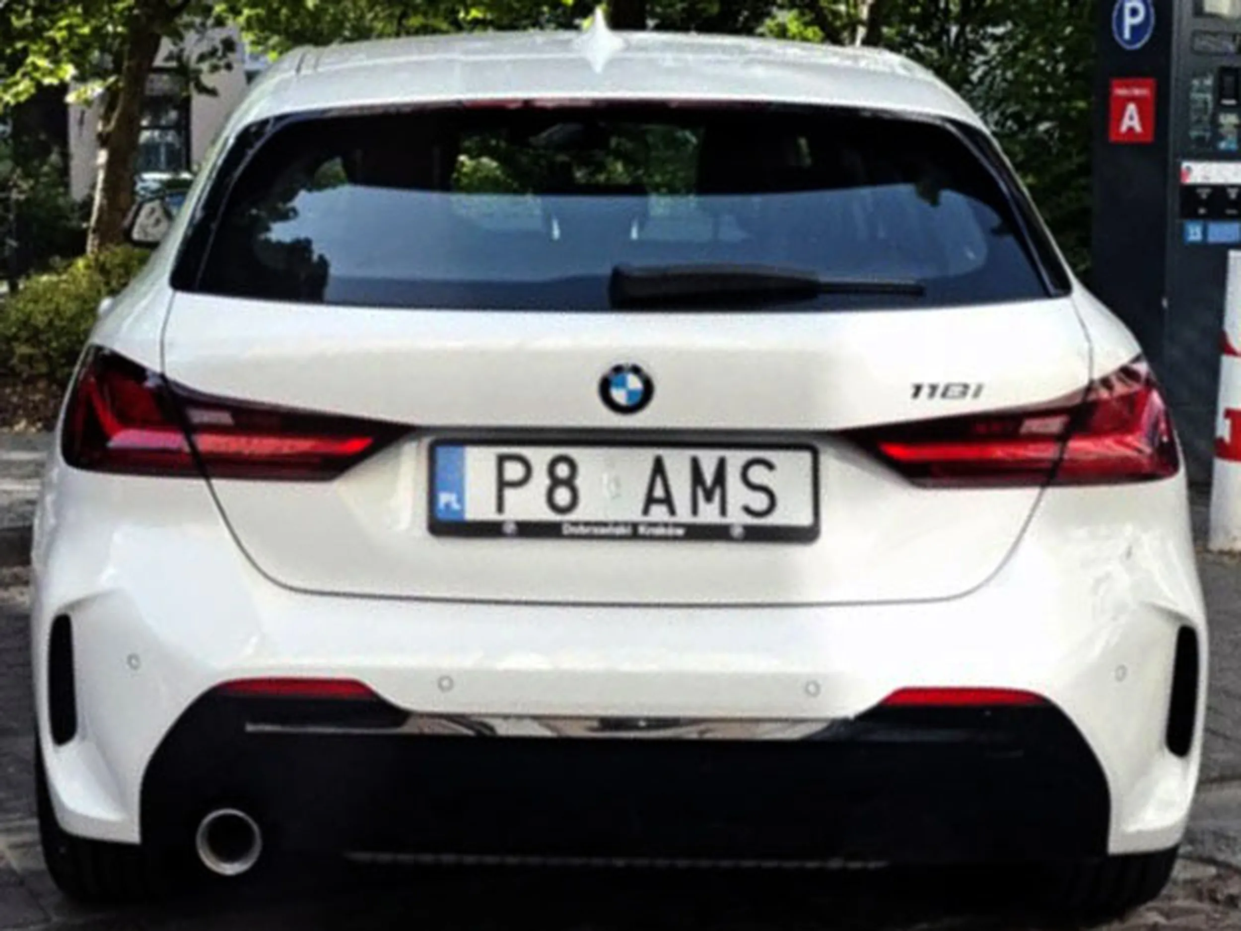 Fajny numer, blacha P8 AMS