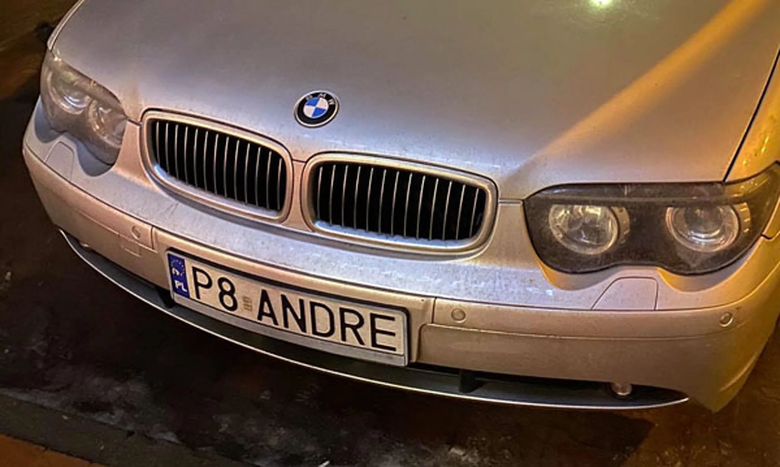 Fajny numer, blacha P8 ANDRE