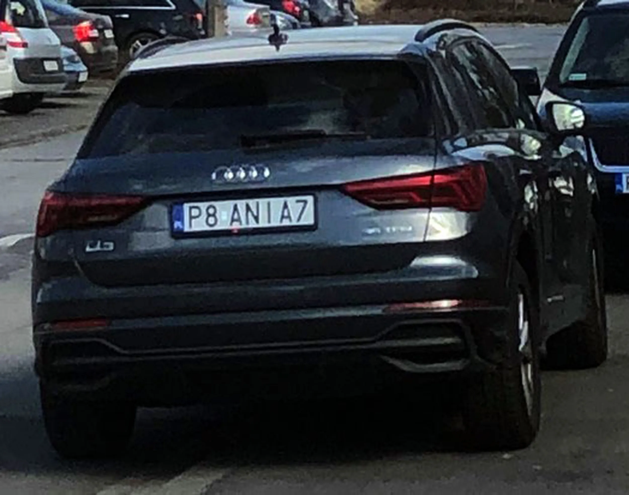 Fajny numer, blacha P8 ANIA7