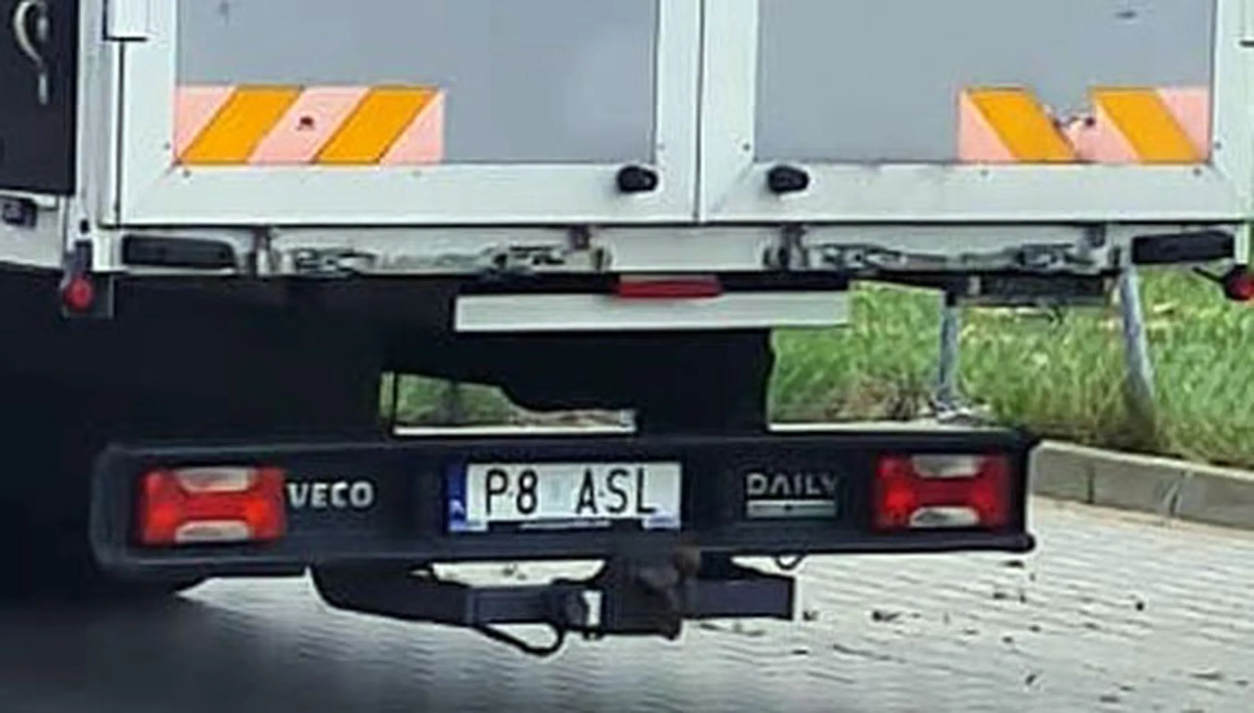 Fajny numer, blacha P8 ASL