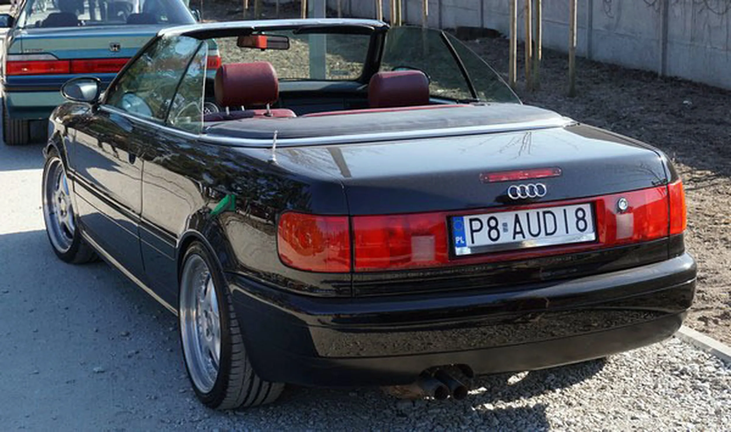 Fajny numer, blacha P8 AUDI8