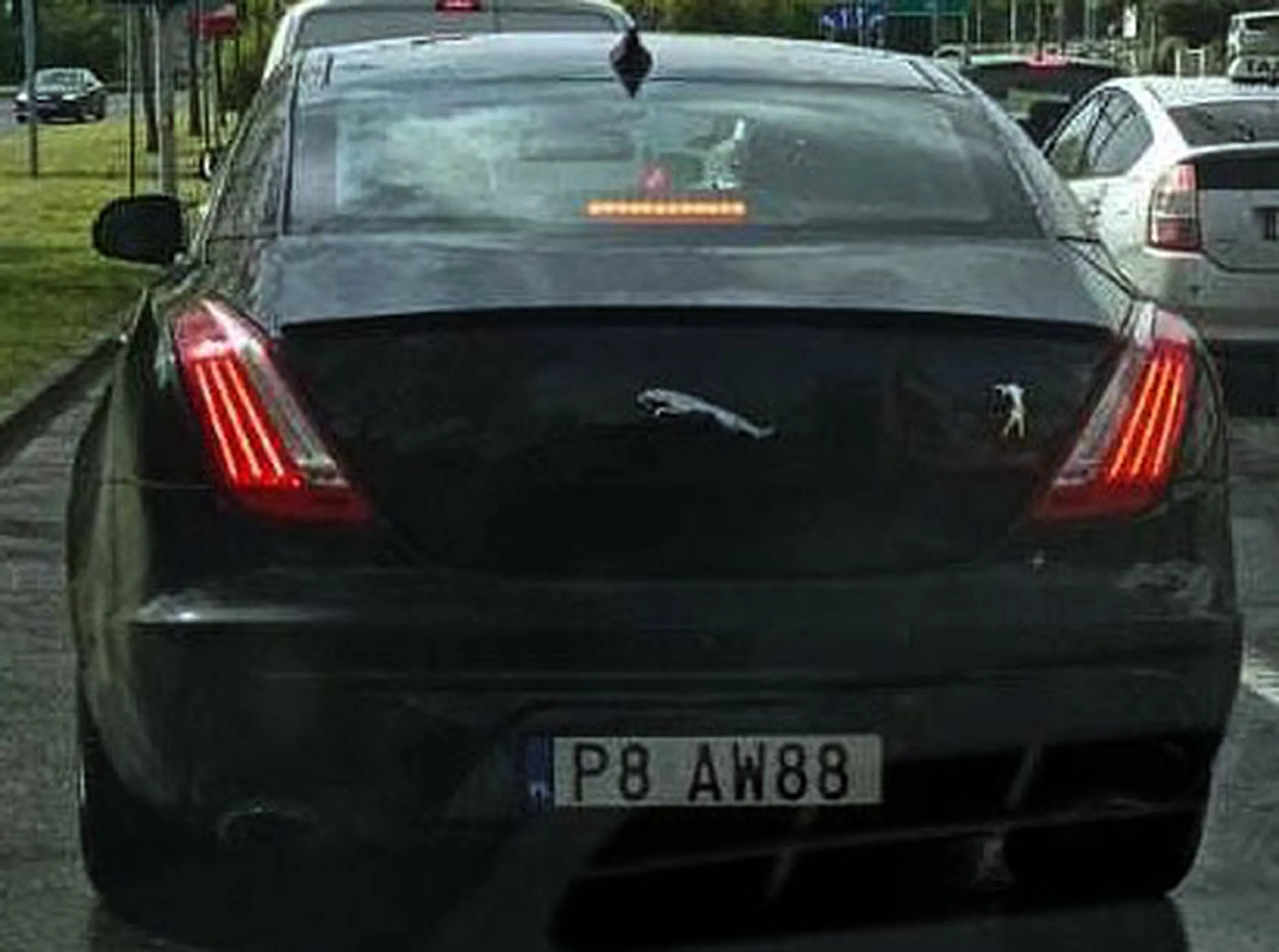 Fajny numer, blacha P8 AW88