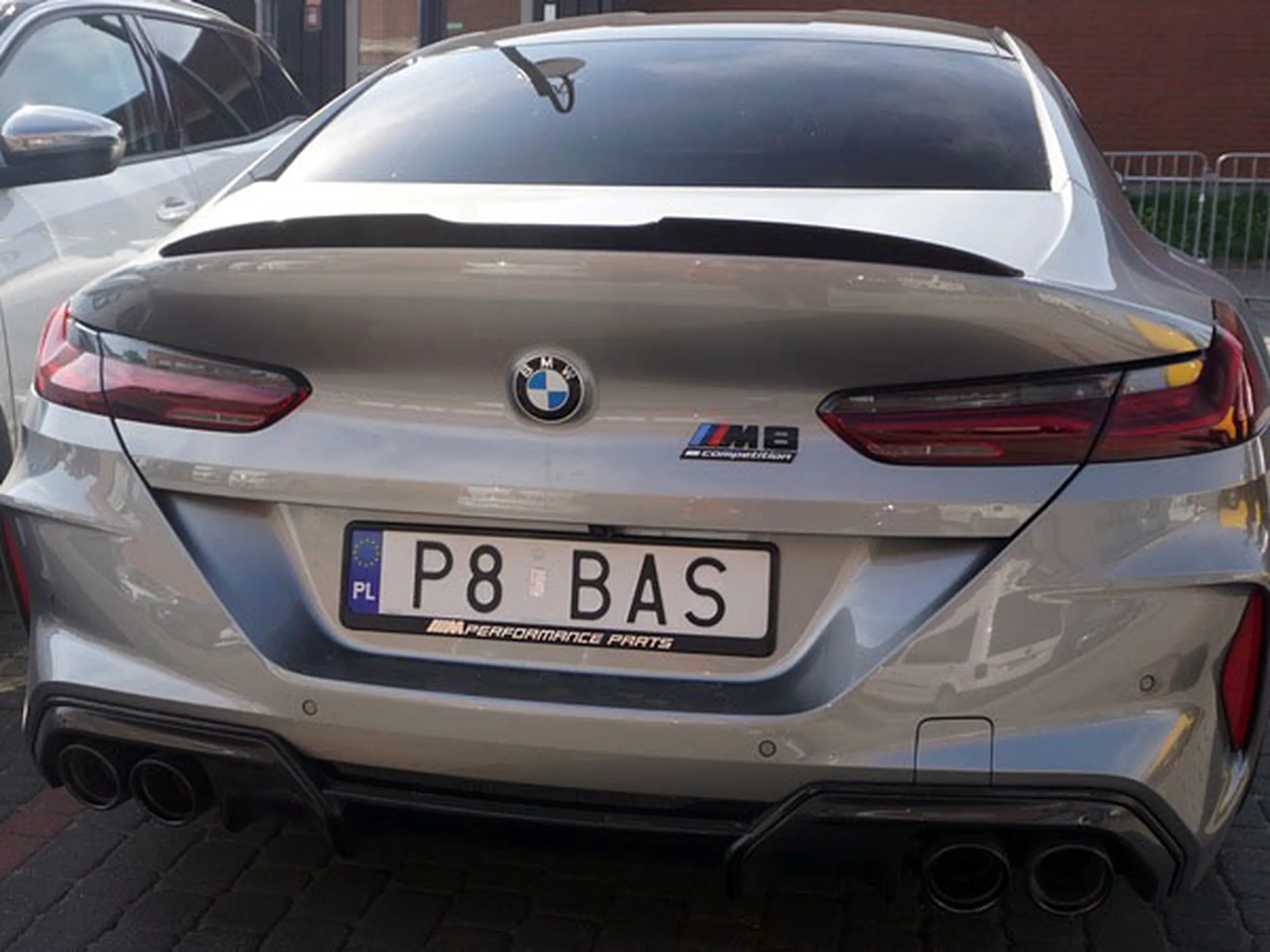 Fajny numer, blacha P8 BAS