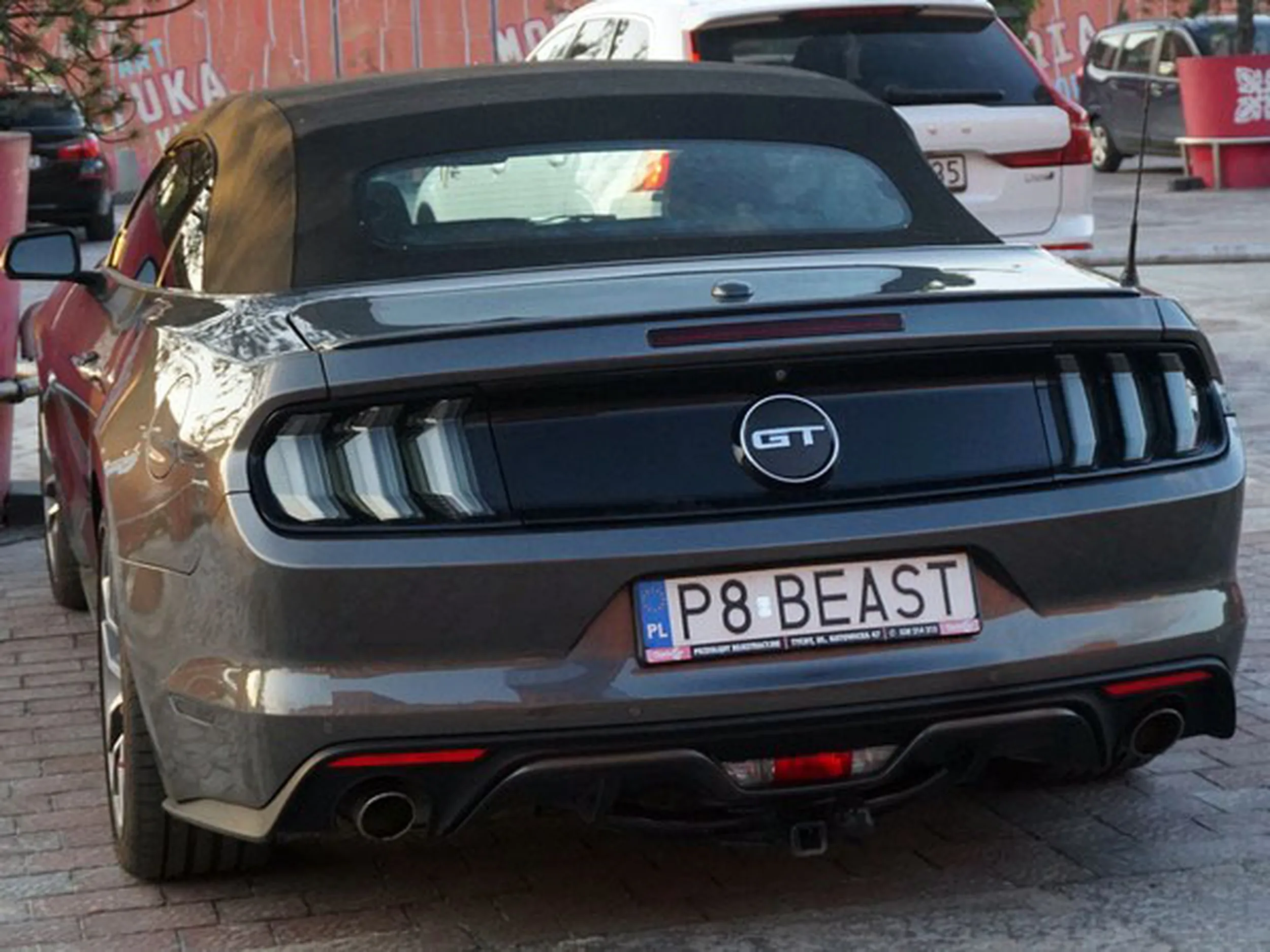 Fajny numer, blacha P8 BEAST