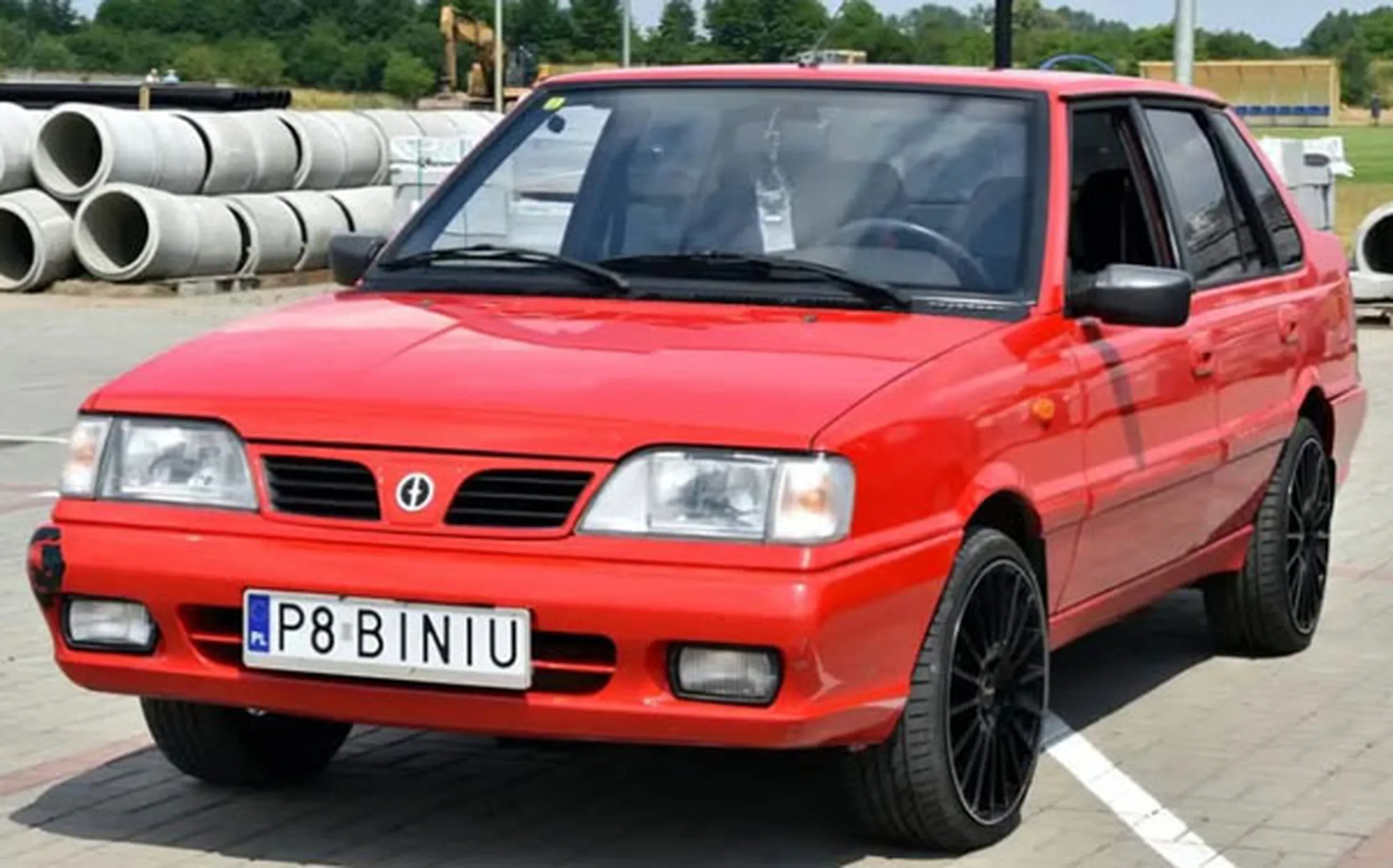 Fajny numer, blacha P8 BINIU