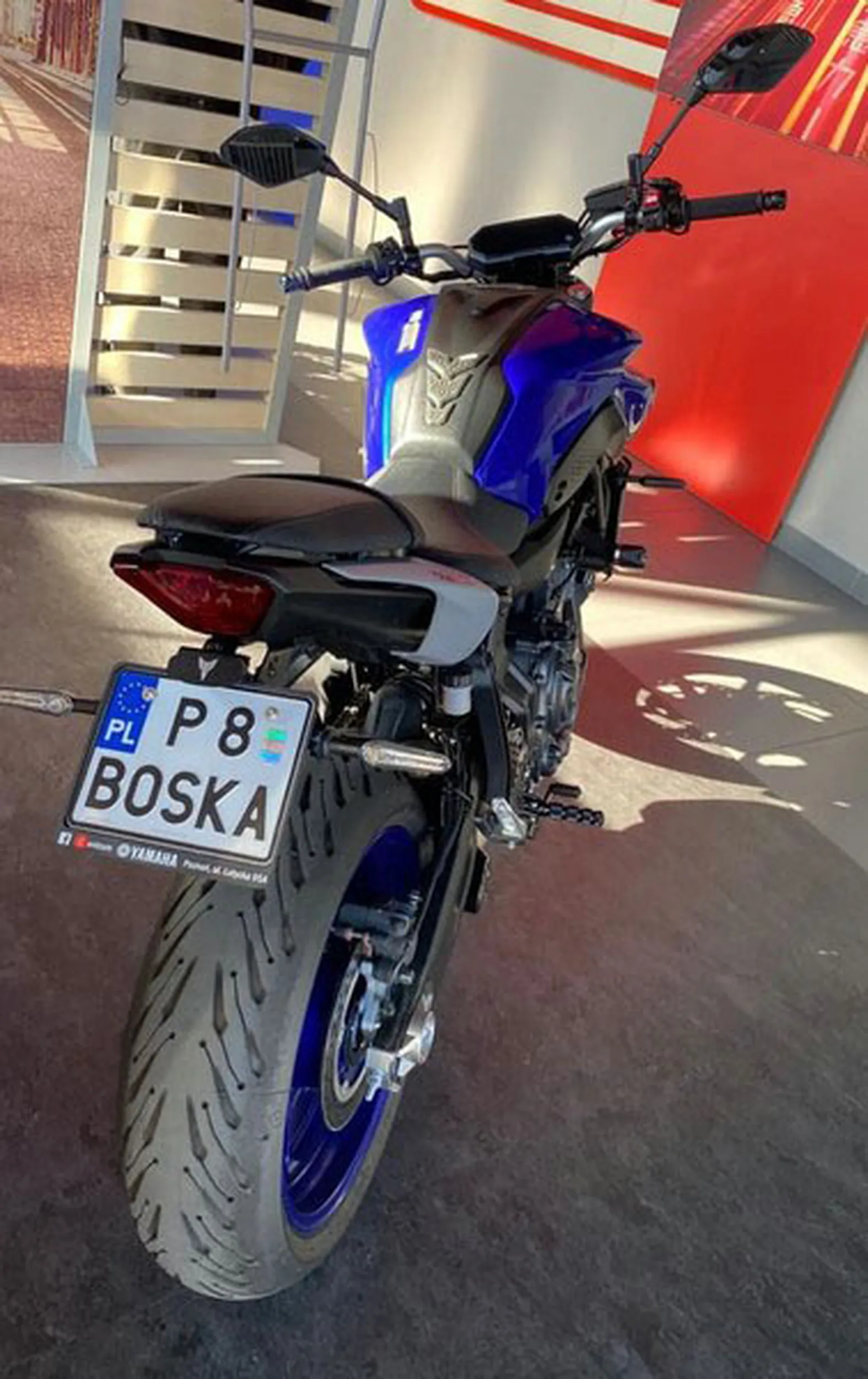 Fajny numer, blacha P8 BOSKA