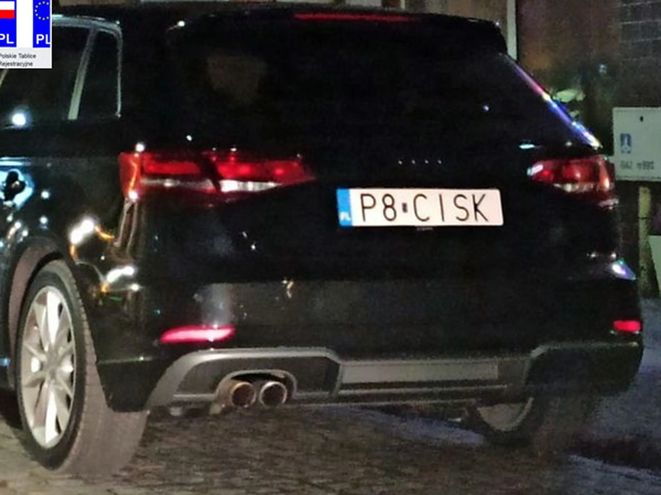 Fajny numer, blacha P8 CISK