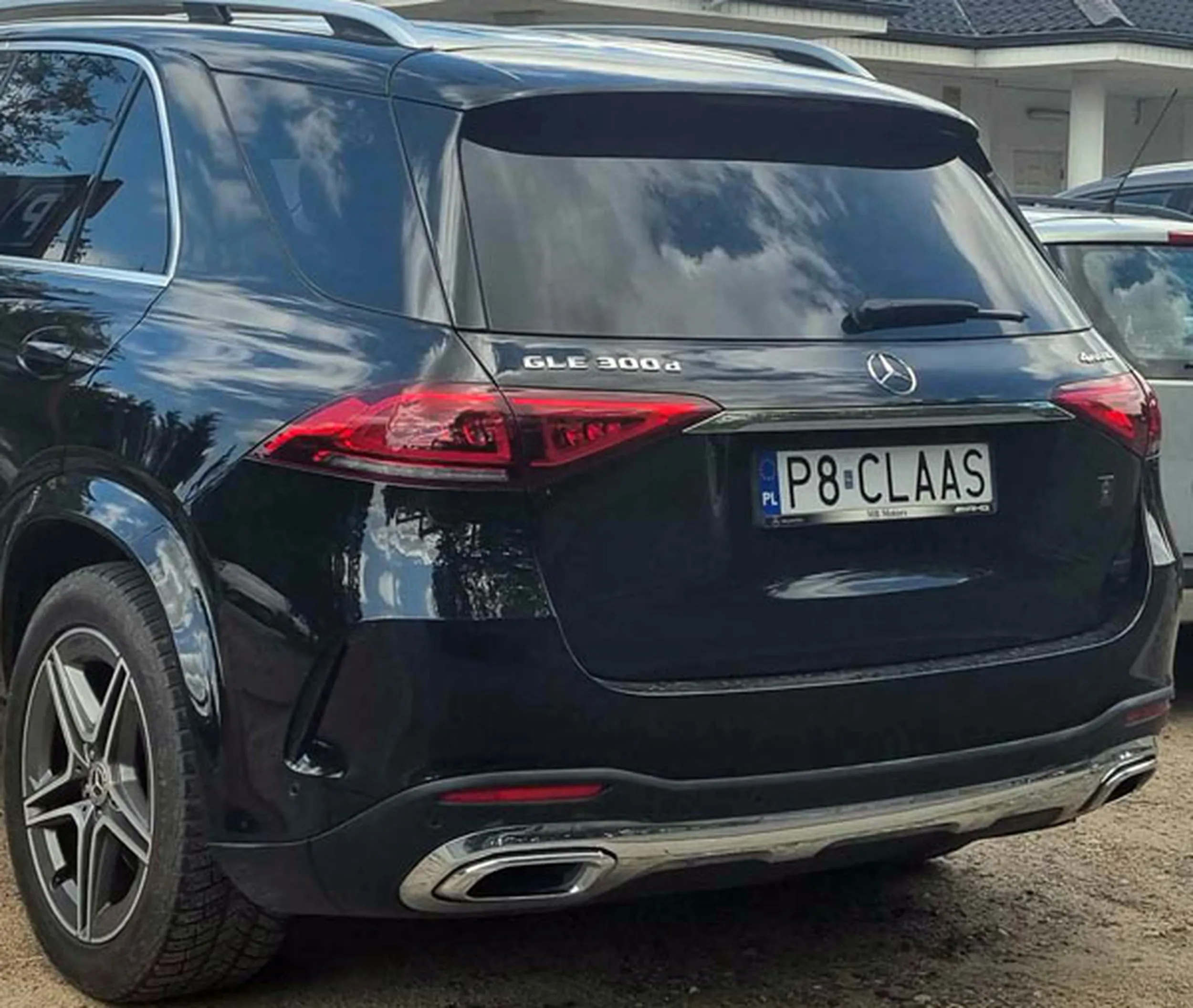 Fajny numer, blacha P8 CLAAS