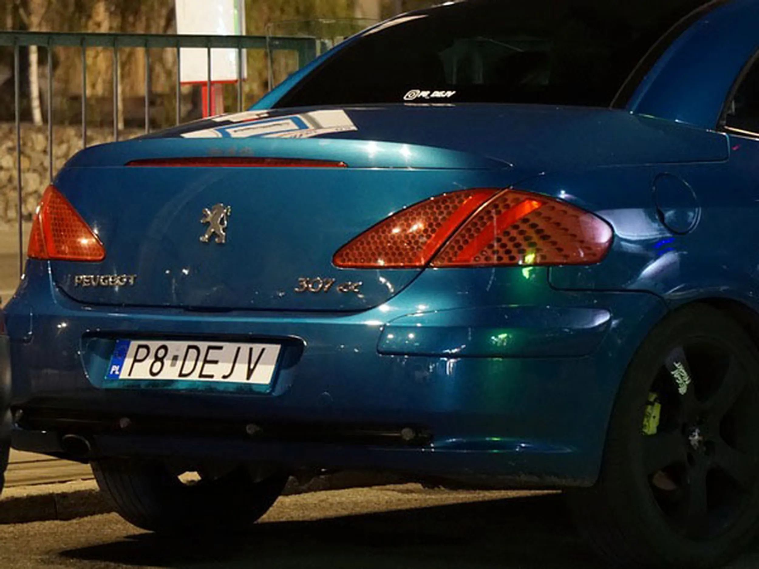 Fajny numer, blacha P8 DEJV