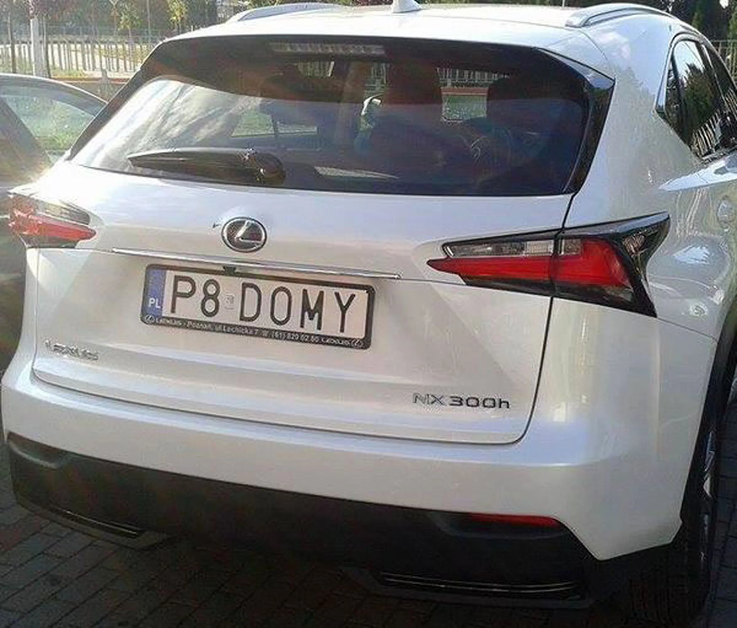 Fajny numer, blacha P8 DOMY