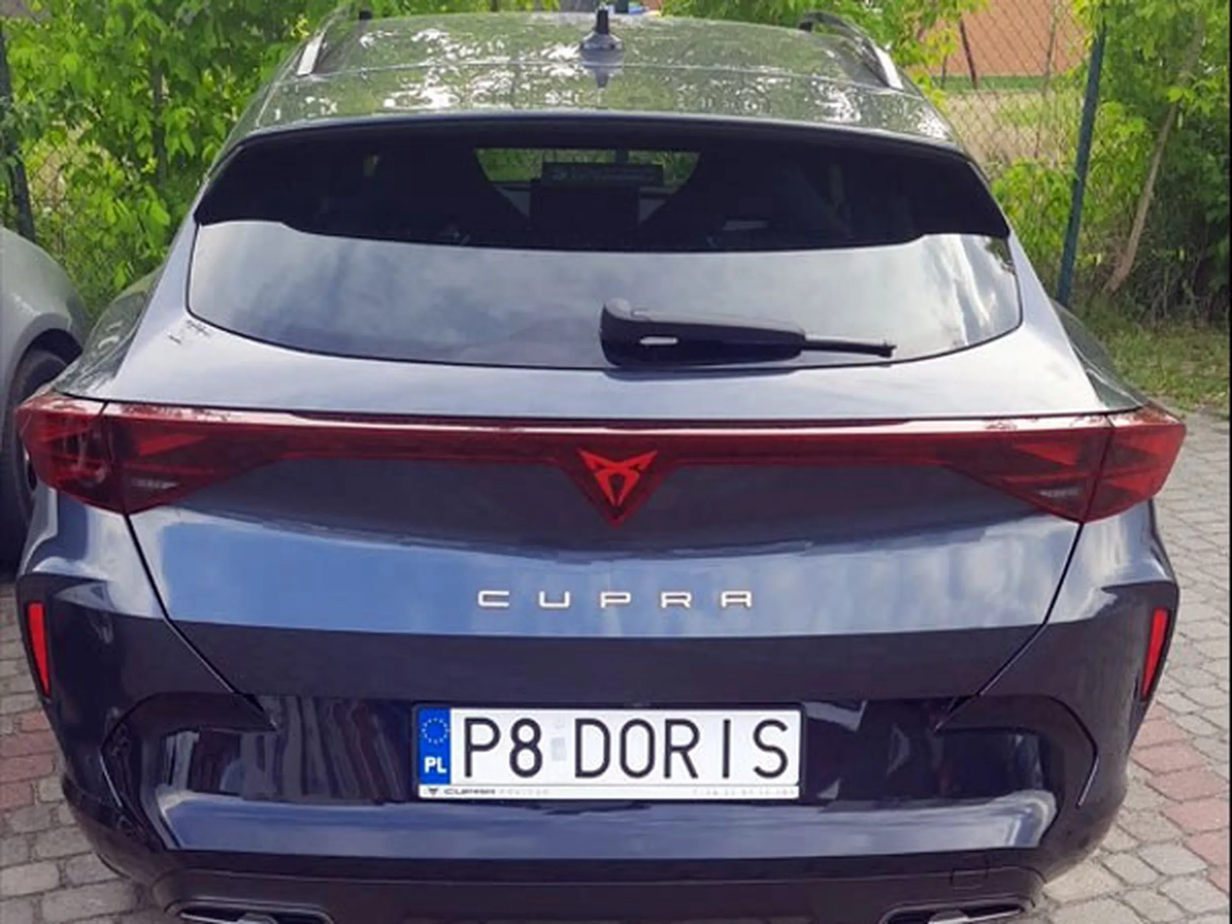 Fajny numer, blacha P8 DORIS