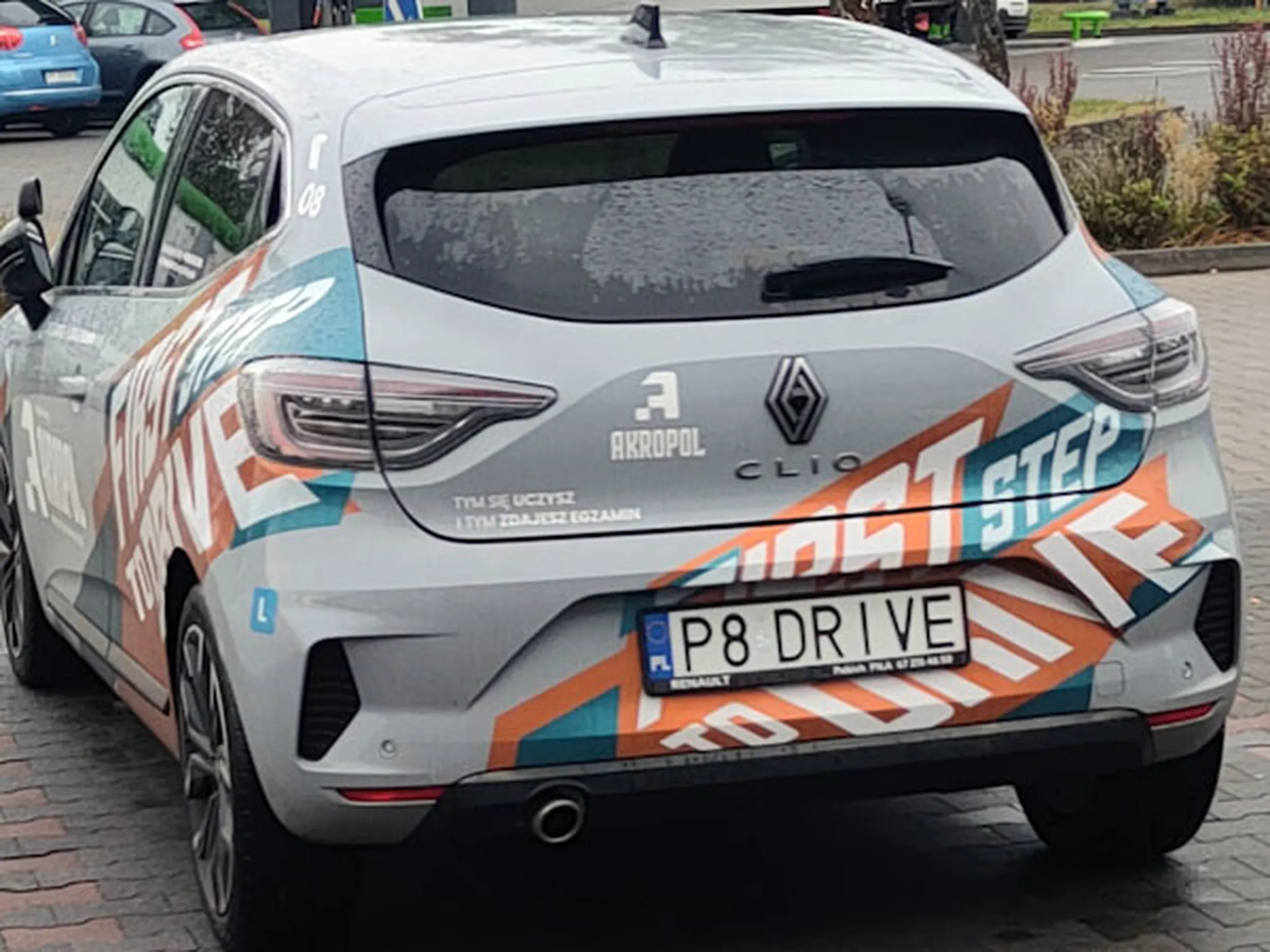 Fajny numer, blacha P8 DRIVE