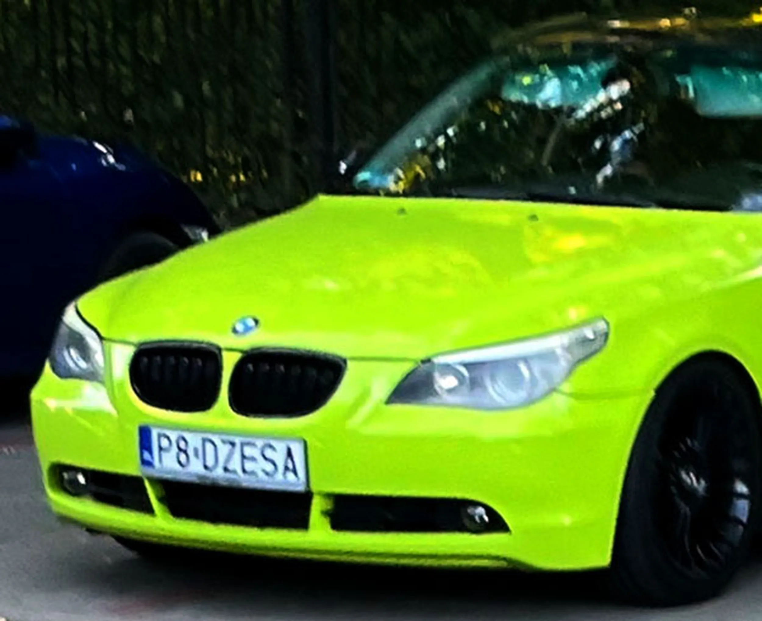 Fajny numer, blacha P8 DZESA