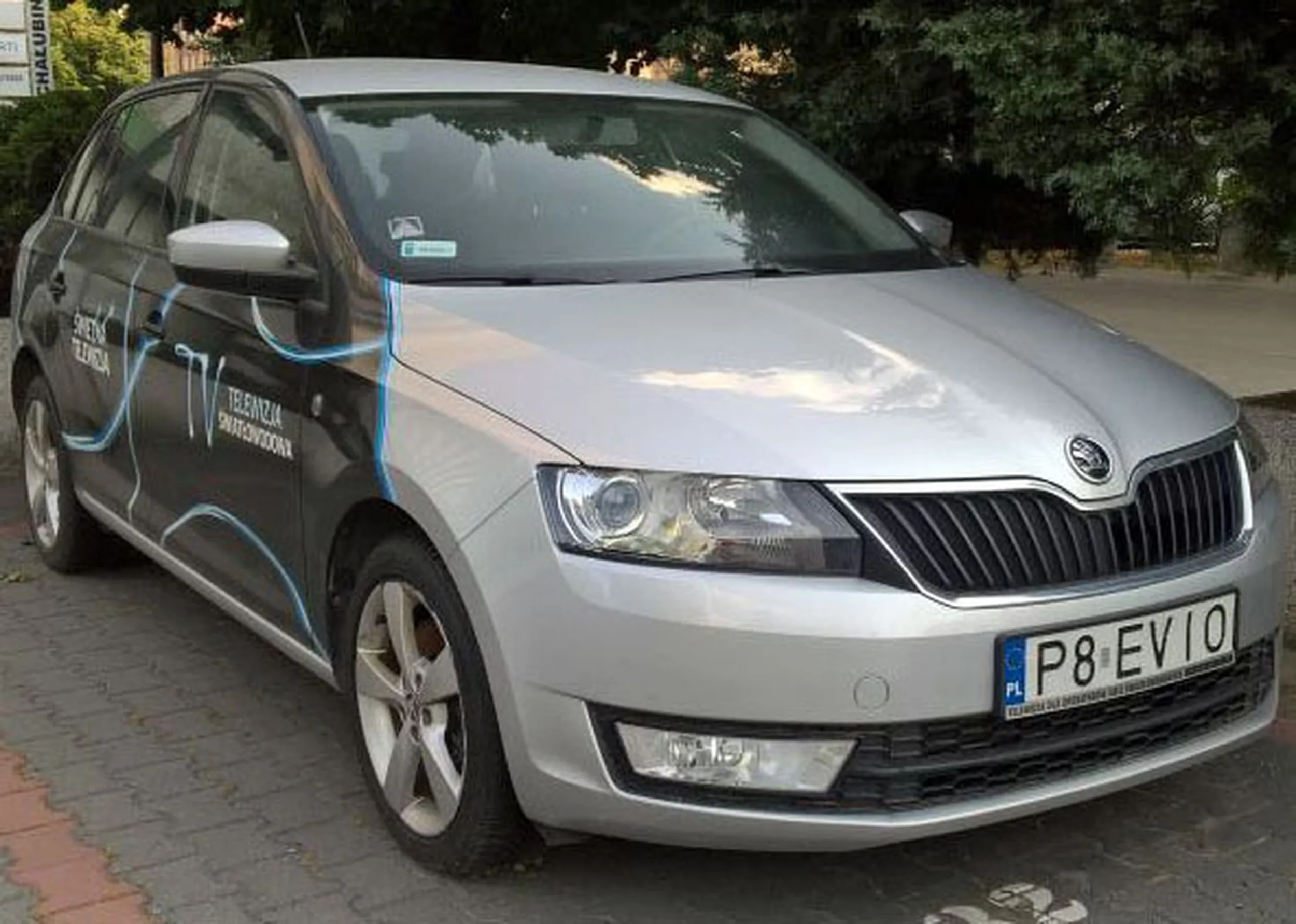 Fajny numer, blacha P8 EVIO