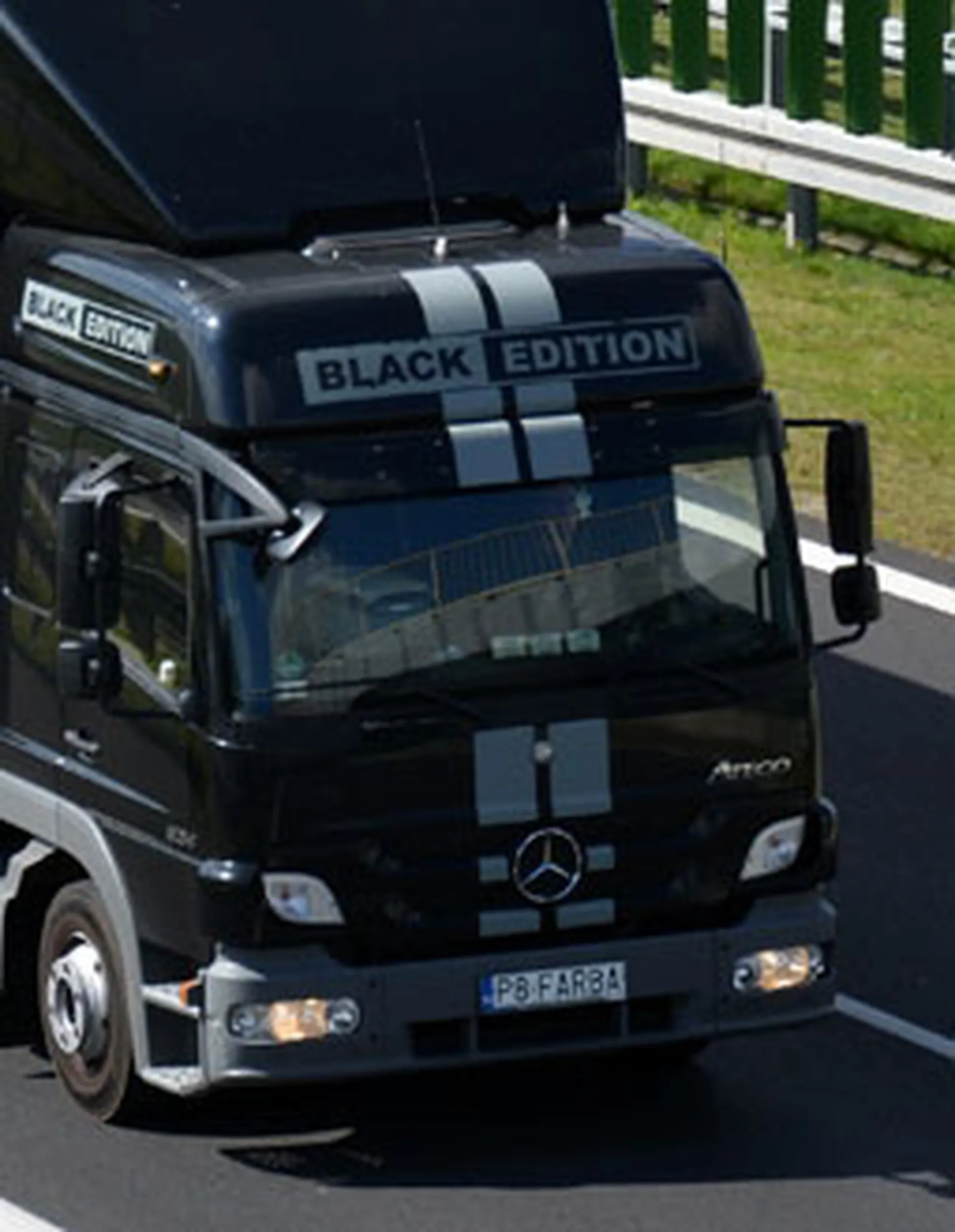 Fajny numer, blacha P8 FARBA