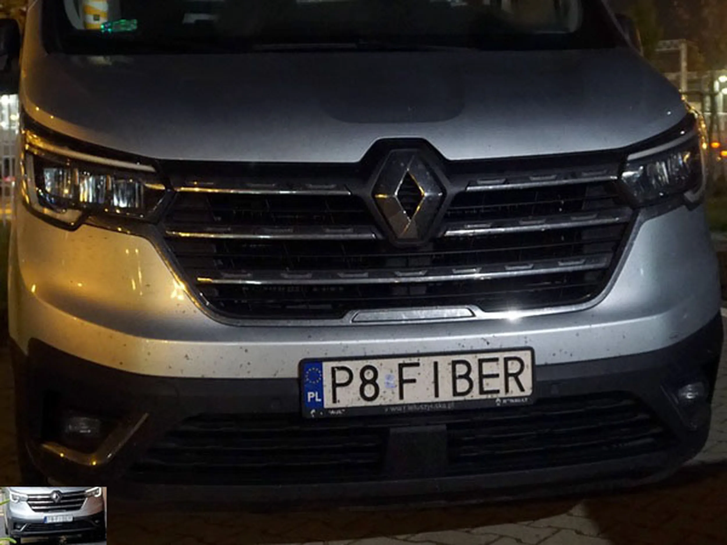 Fajny numer, blacha P8 FIBER