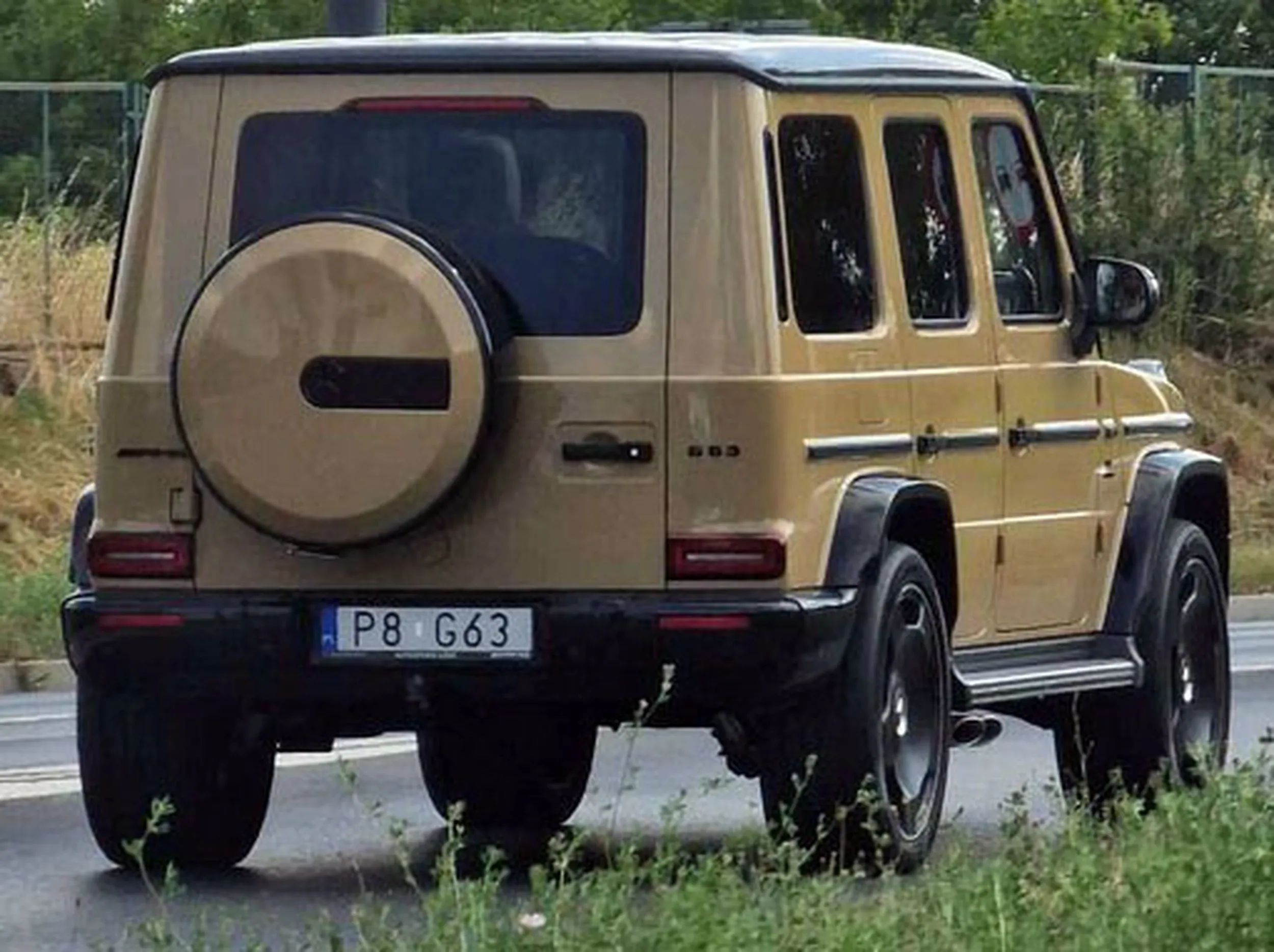 Fajny numer, blacha P8 G63