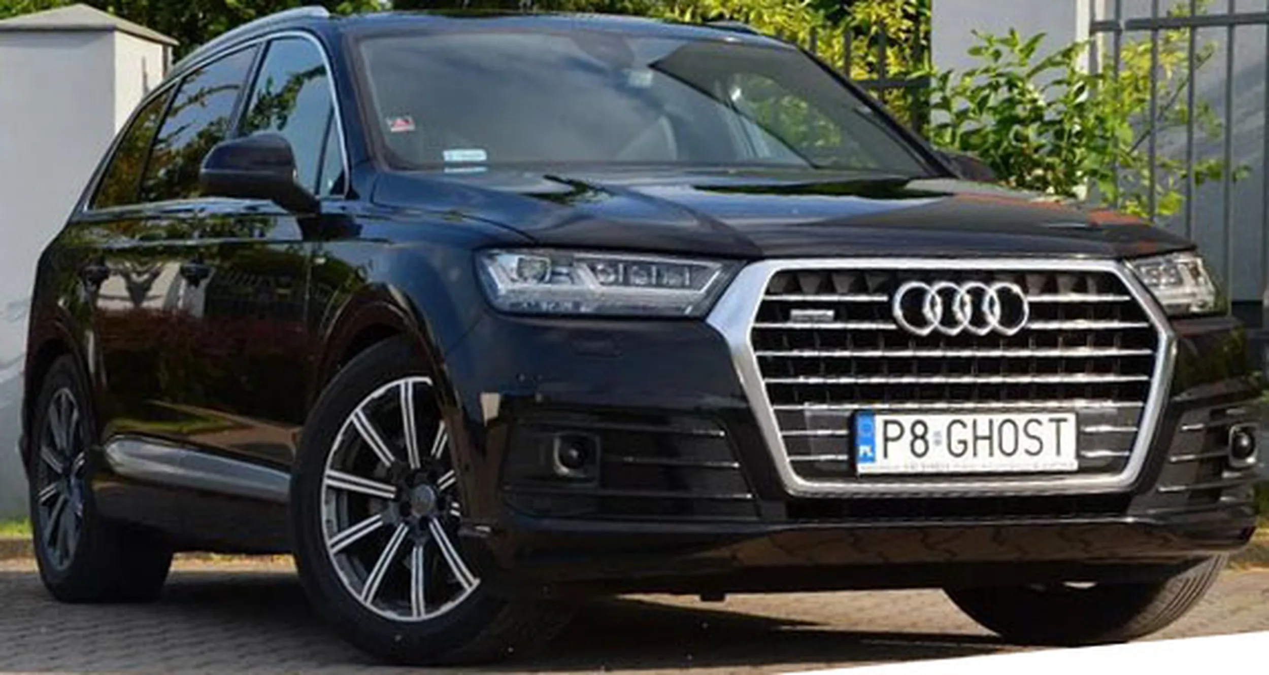 Fajny numer, blacha P8 GHOST