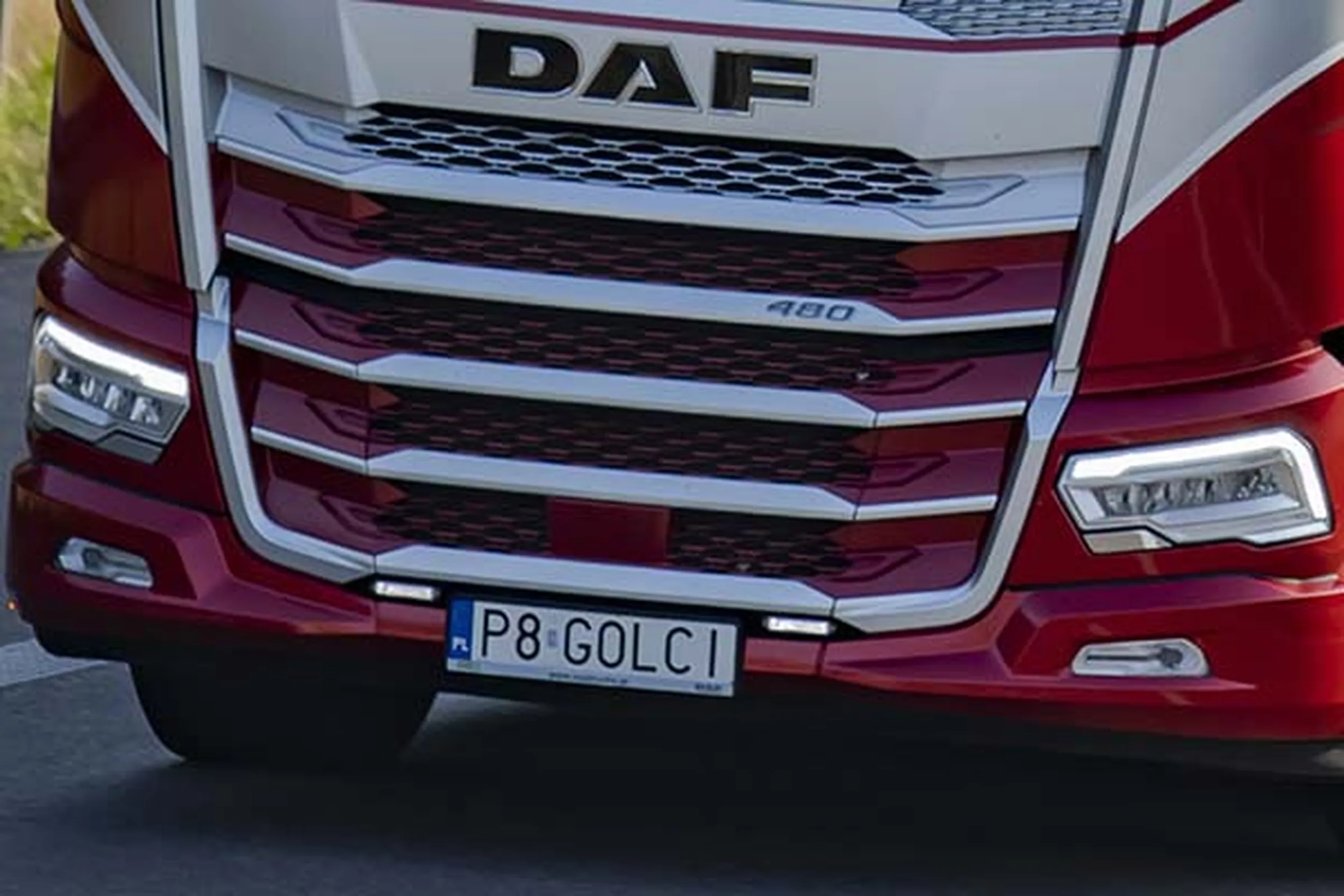 Fajny numer, blacha P8 GOLCI