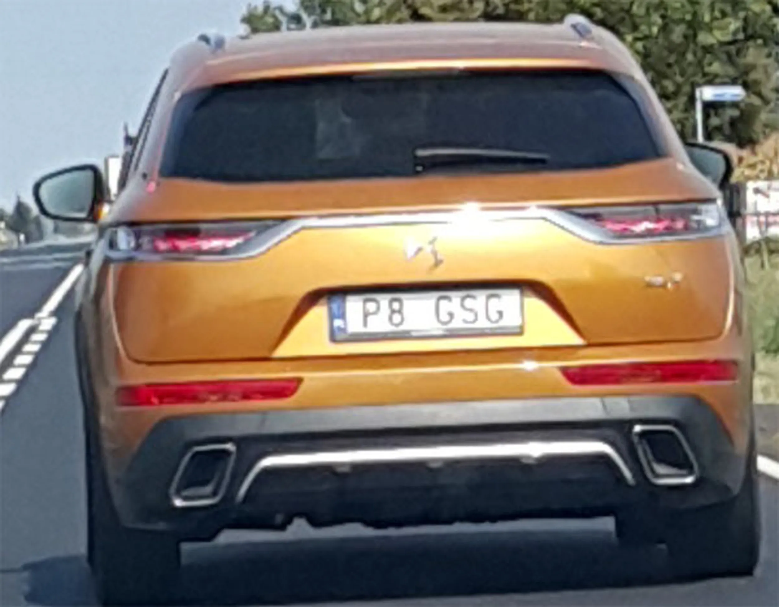 Fajny numer, blacha P8 GSG