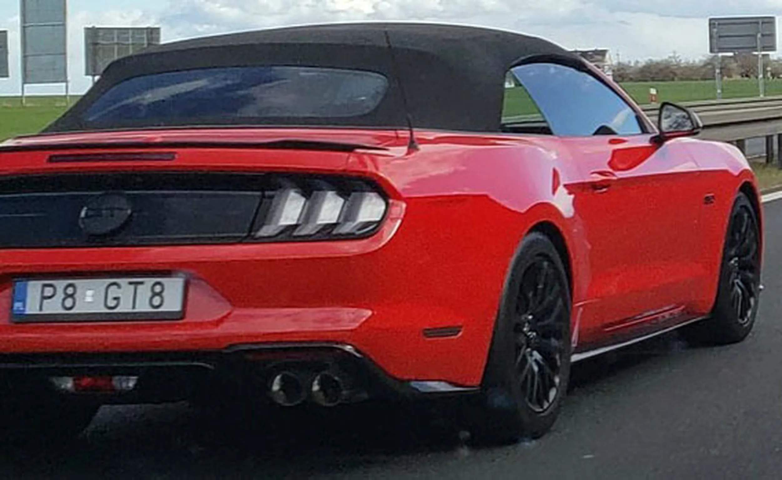 Fajny numer, blacha P8 GT8