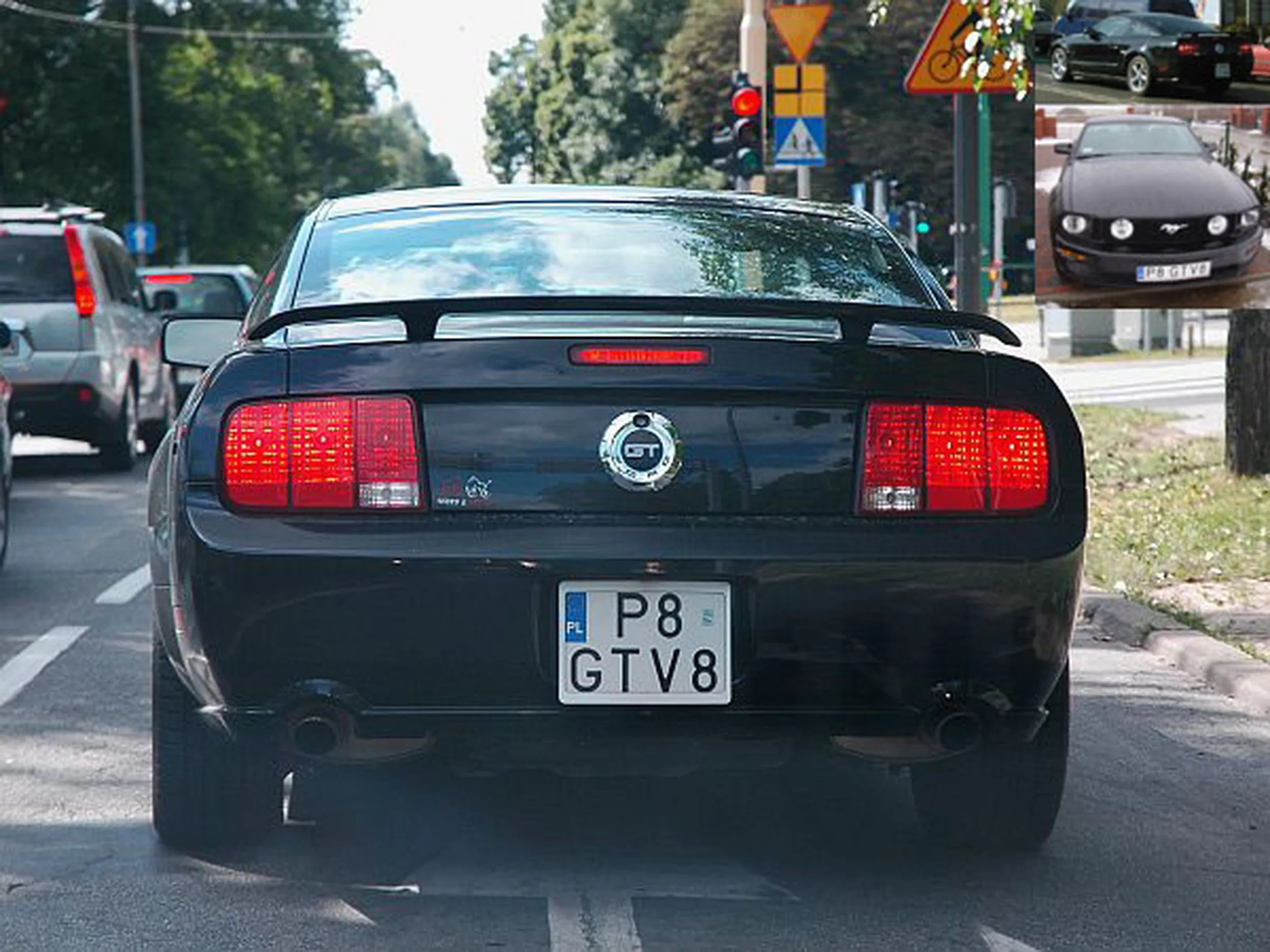 Fajny numer, blacha P8 GTV8