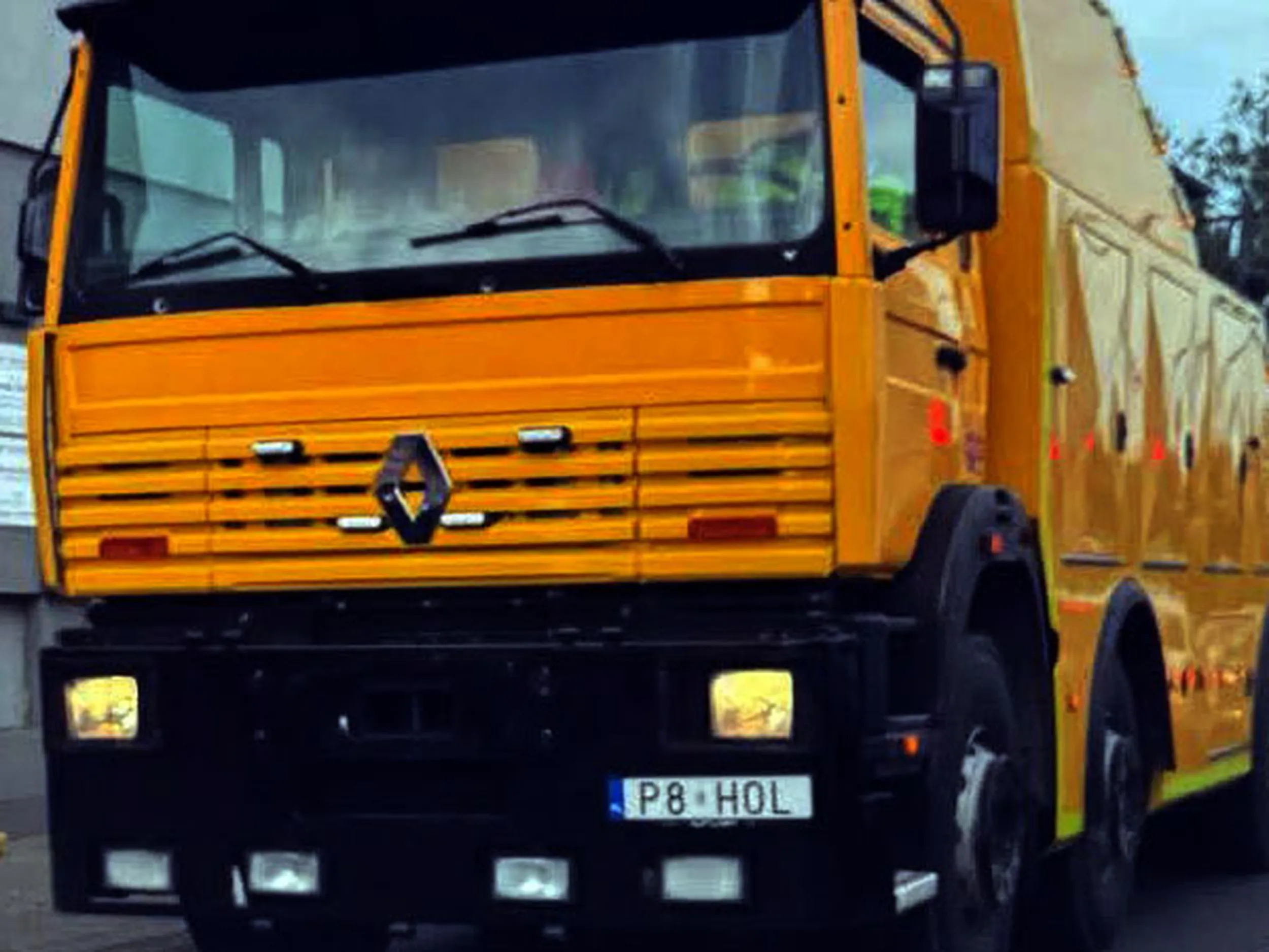 Fajny numer, blacha P8 HOL