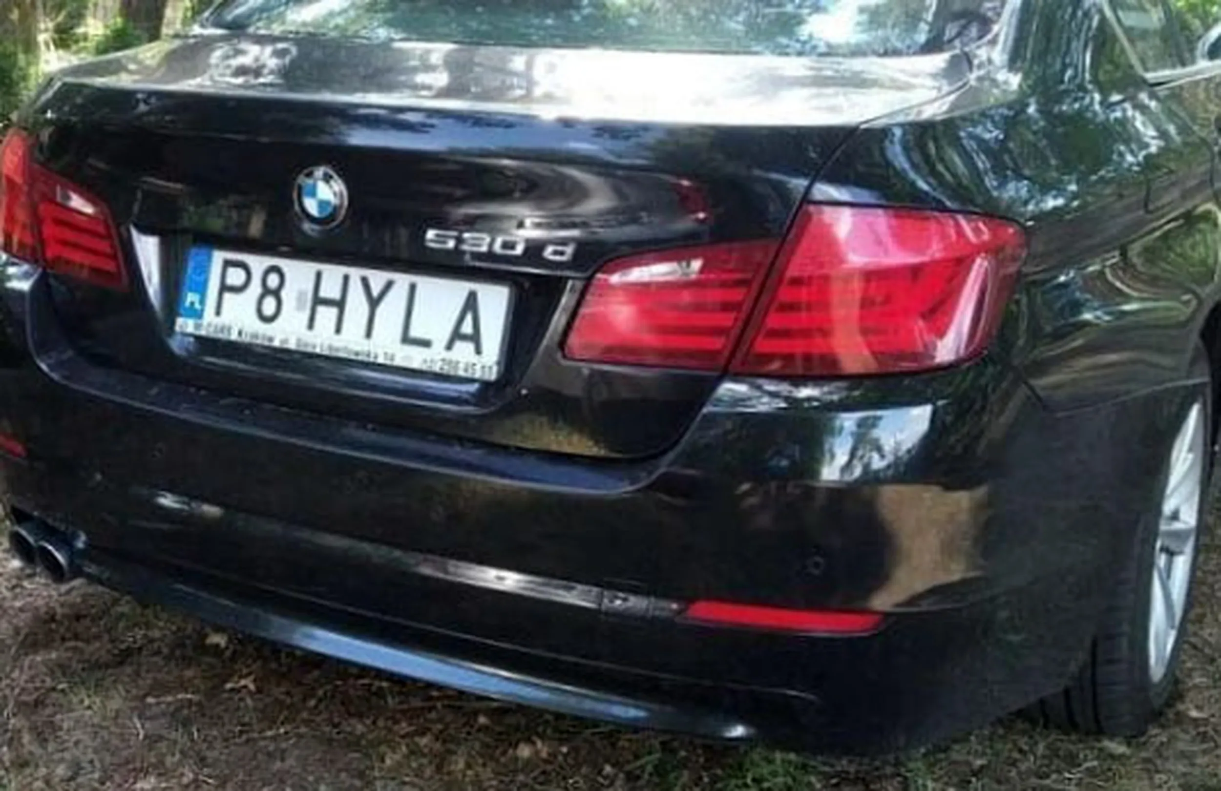 Fajny numer, blacha P8 HYLA