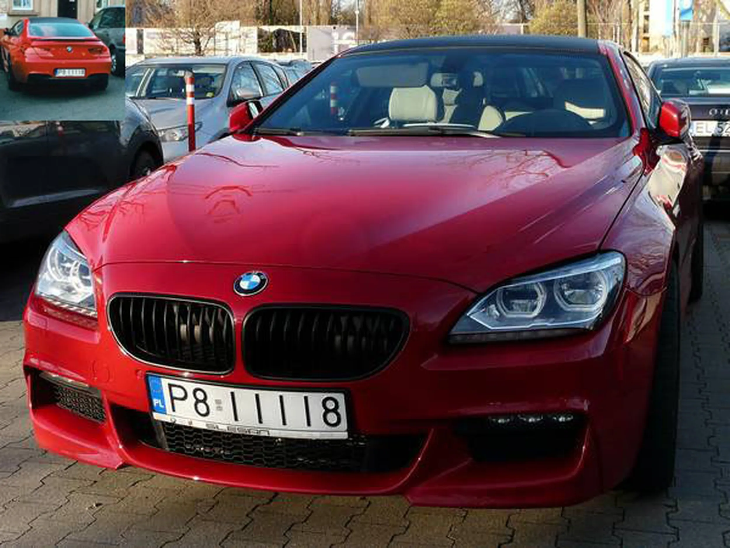 Fajny numer, blacha P8 IIII8