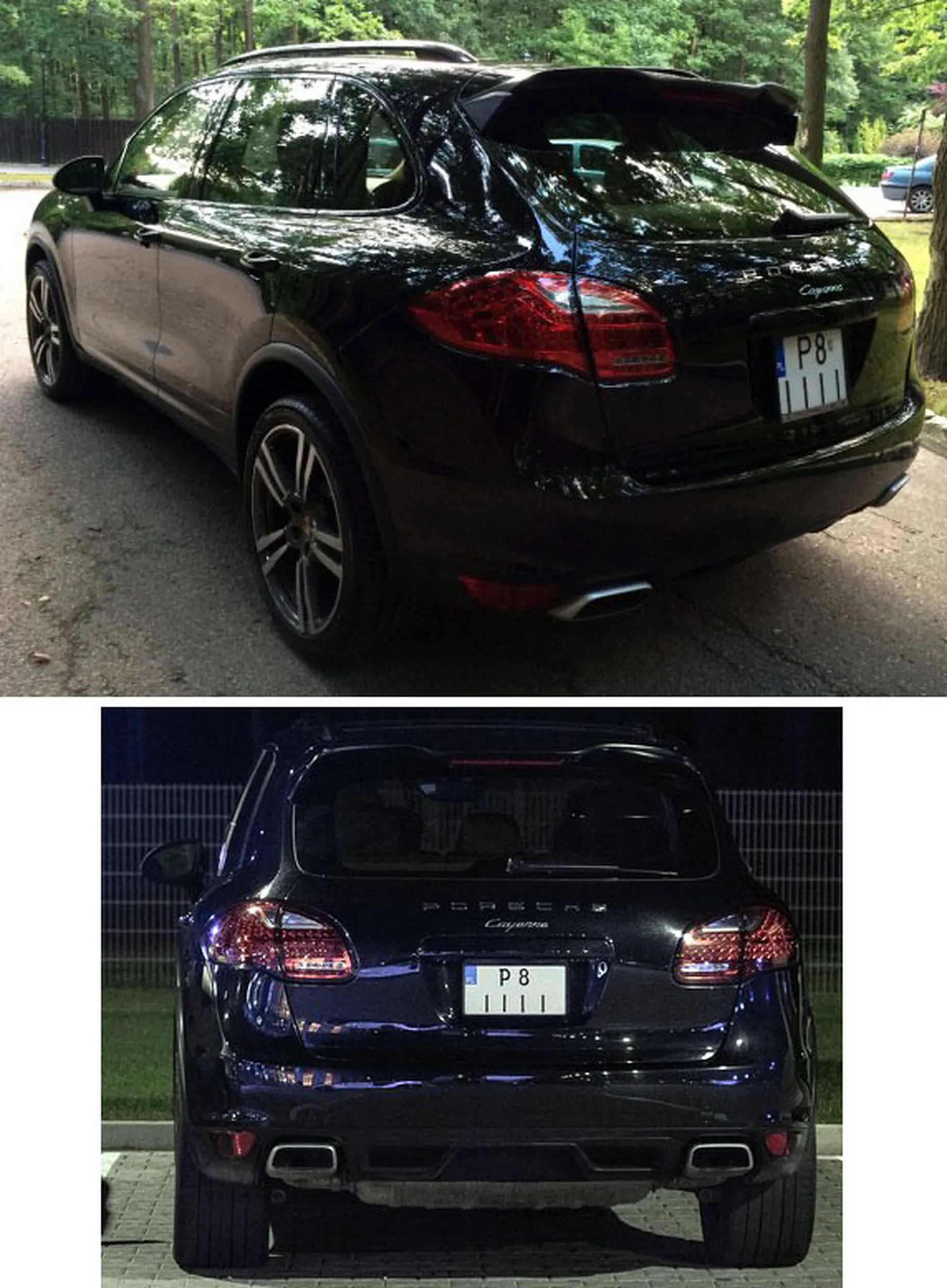 Fajny numer, blacha P8 IIII