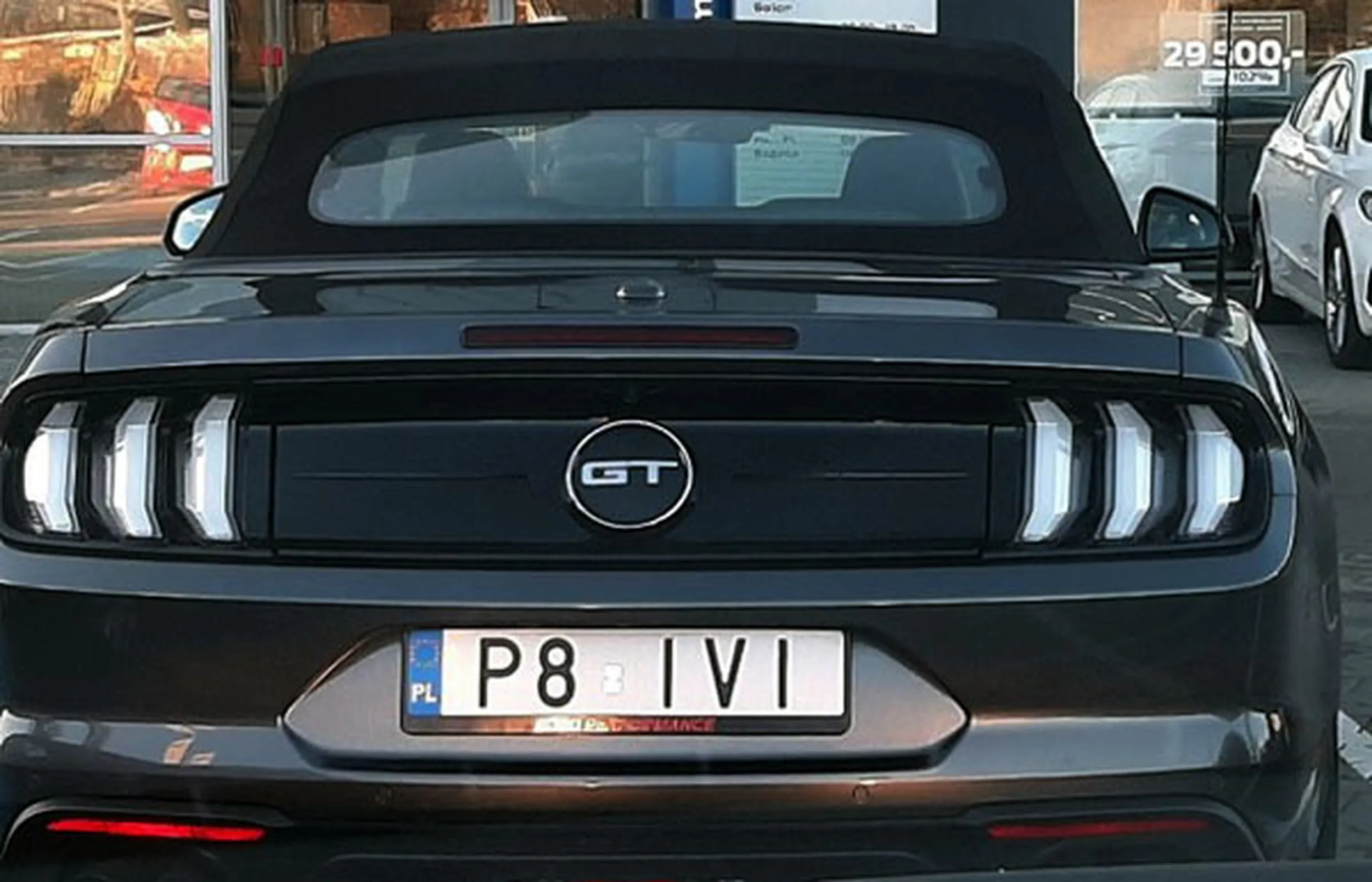 Fajny numer, blacha P8 IVI