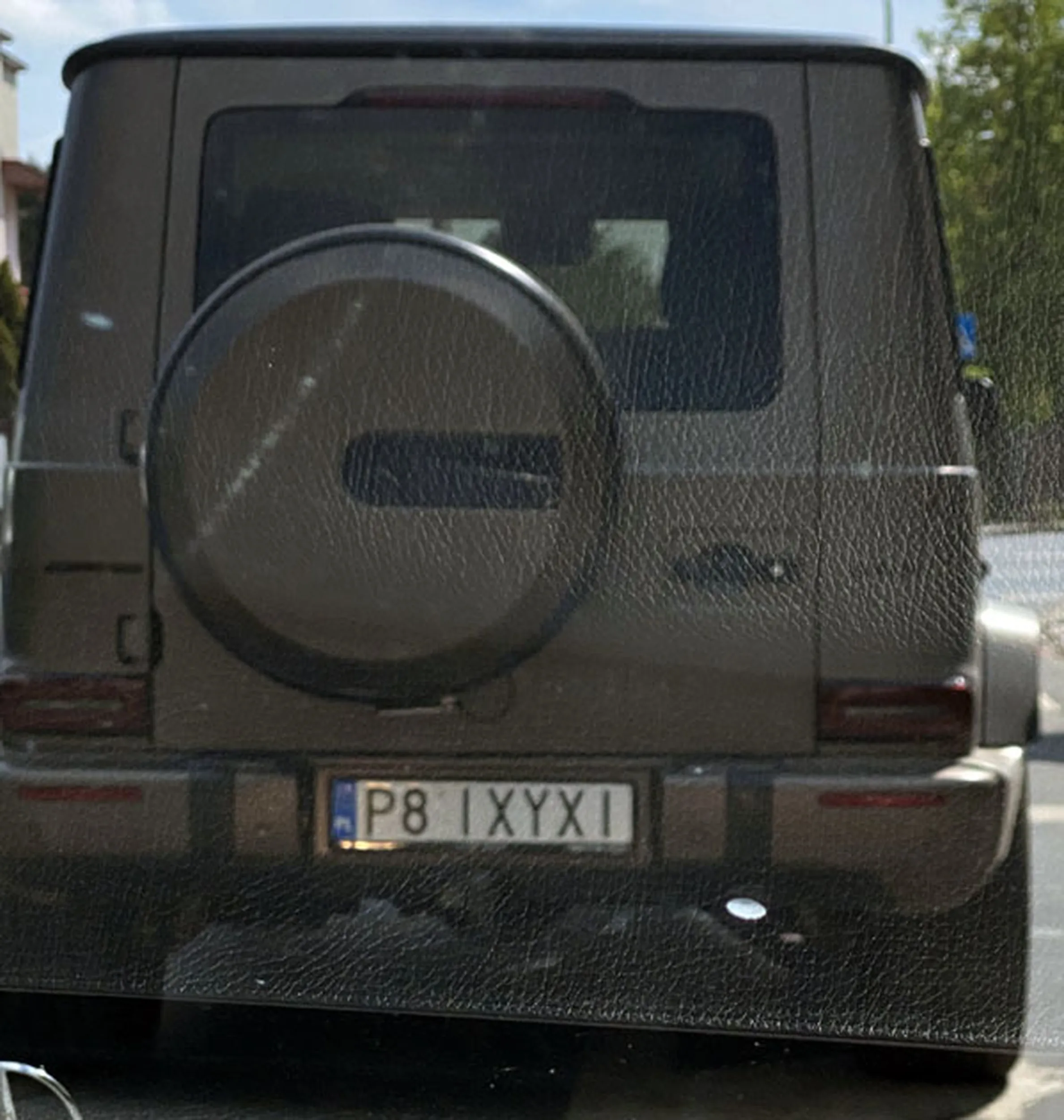 Fajny numer, blacha P8 IXYXI