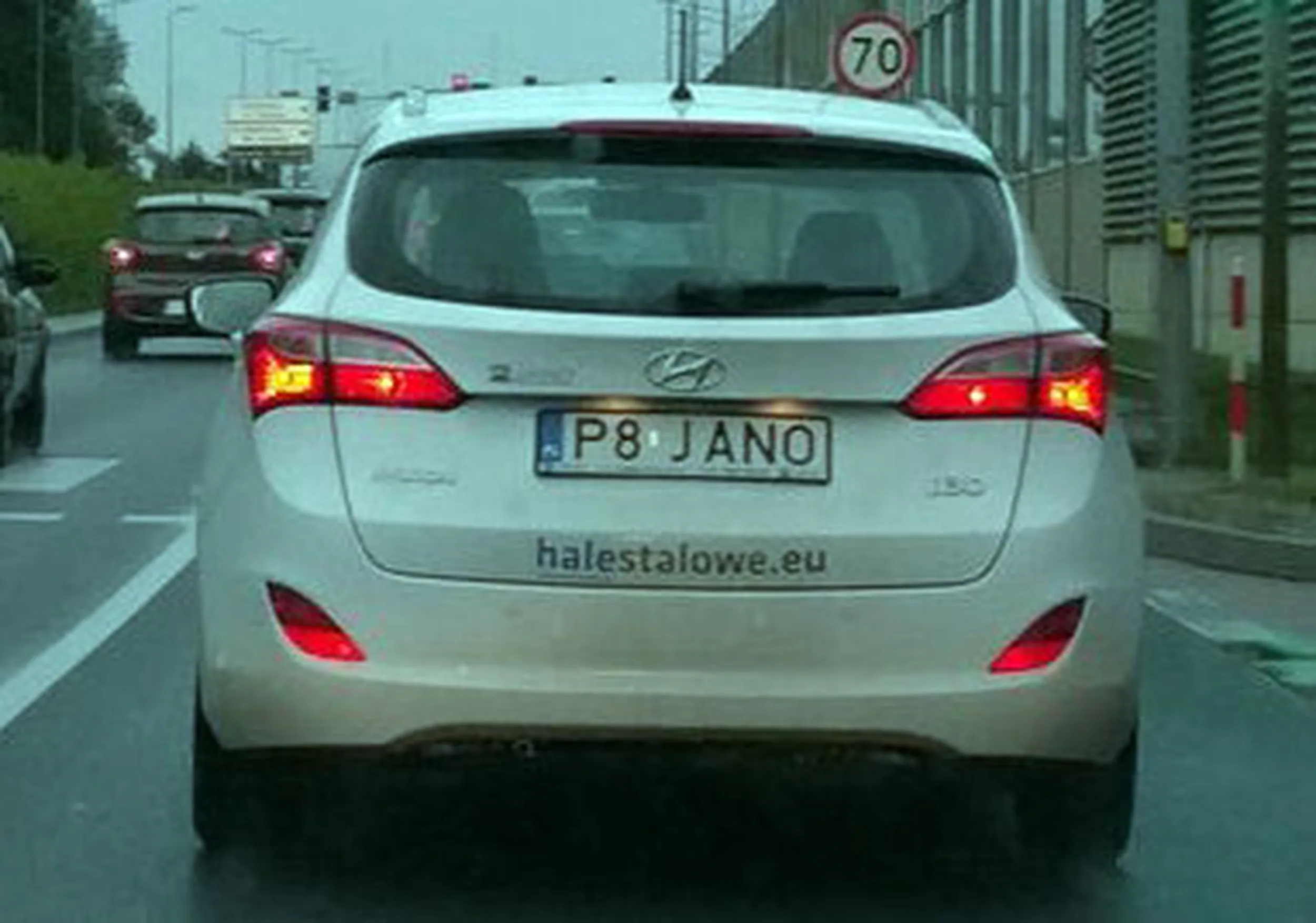 Fajny numer, blacha P8 JANO