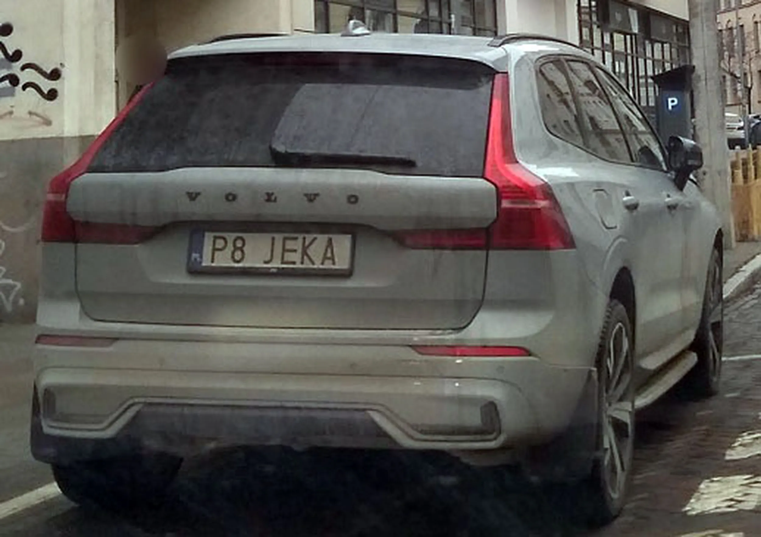 Fajny numer, blacha P8 JEKA