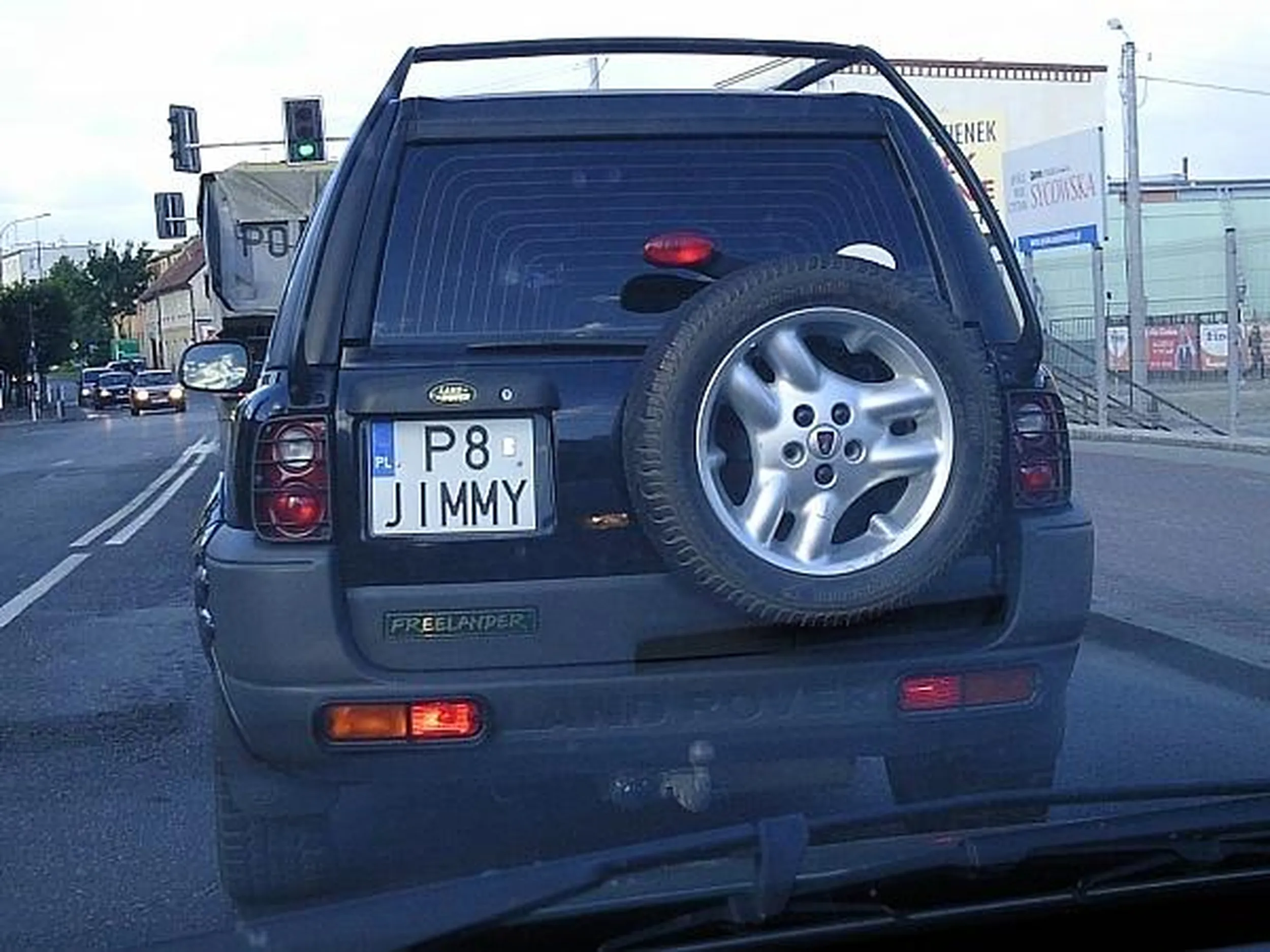 Fajny numer, blacha P8 JIMMY