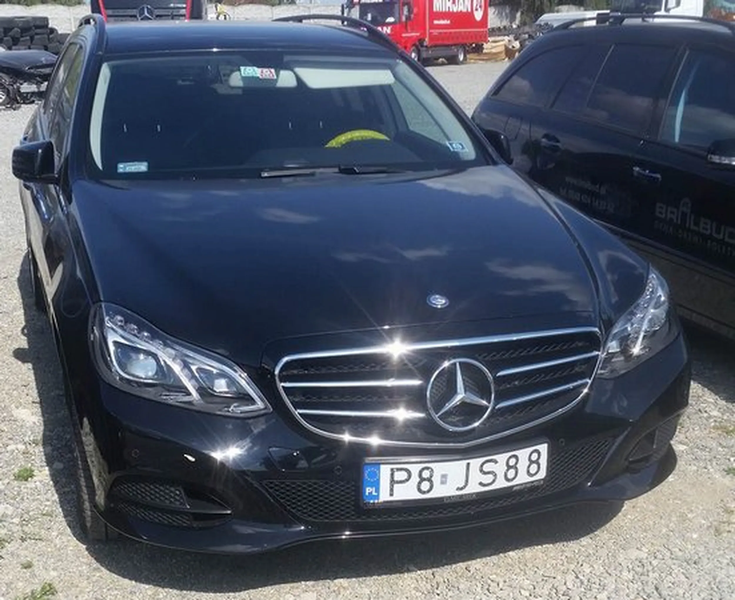 Fajny numer, blacha P8 JS88