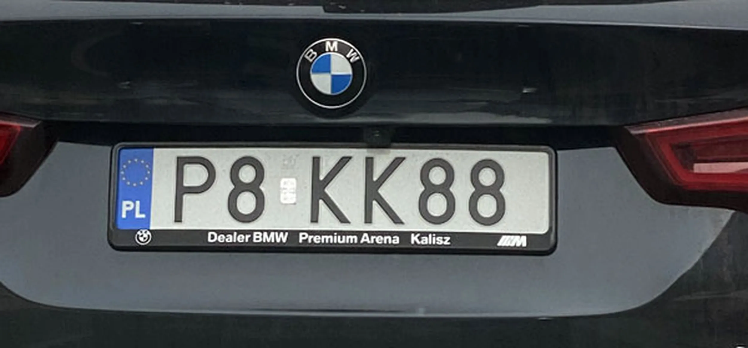 Fajny numer, blacha P8 KK88