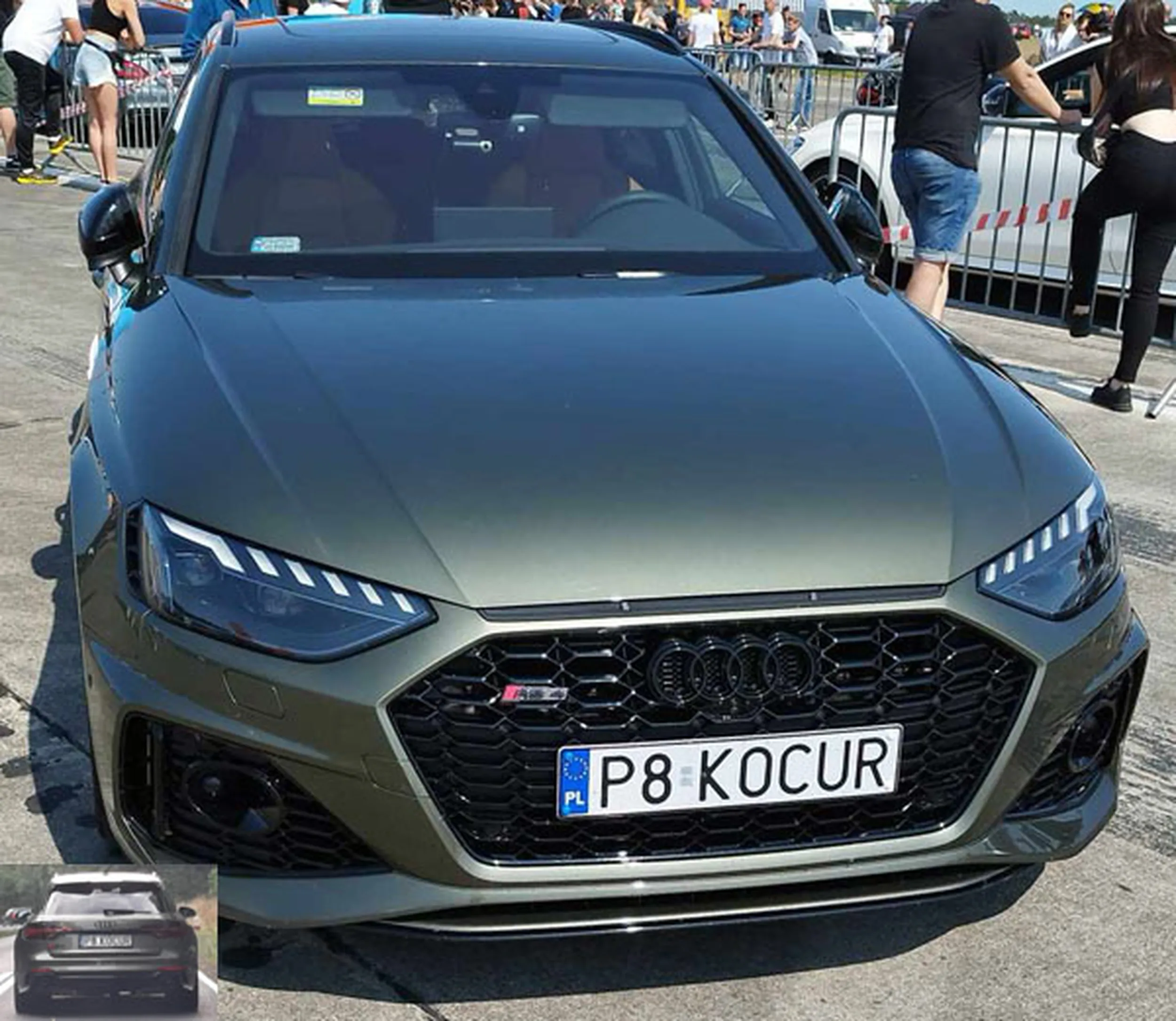 Fajny numer, blacha P8 KOCUR