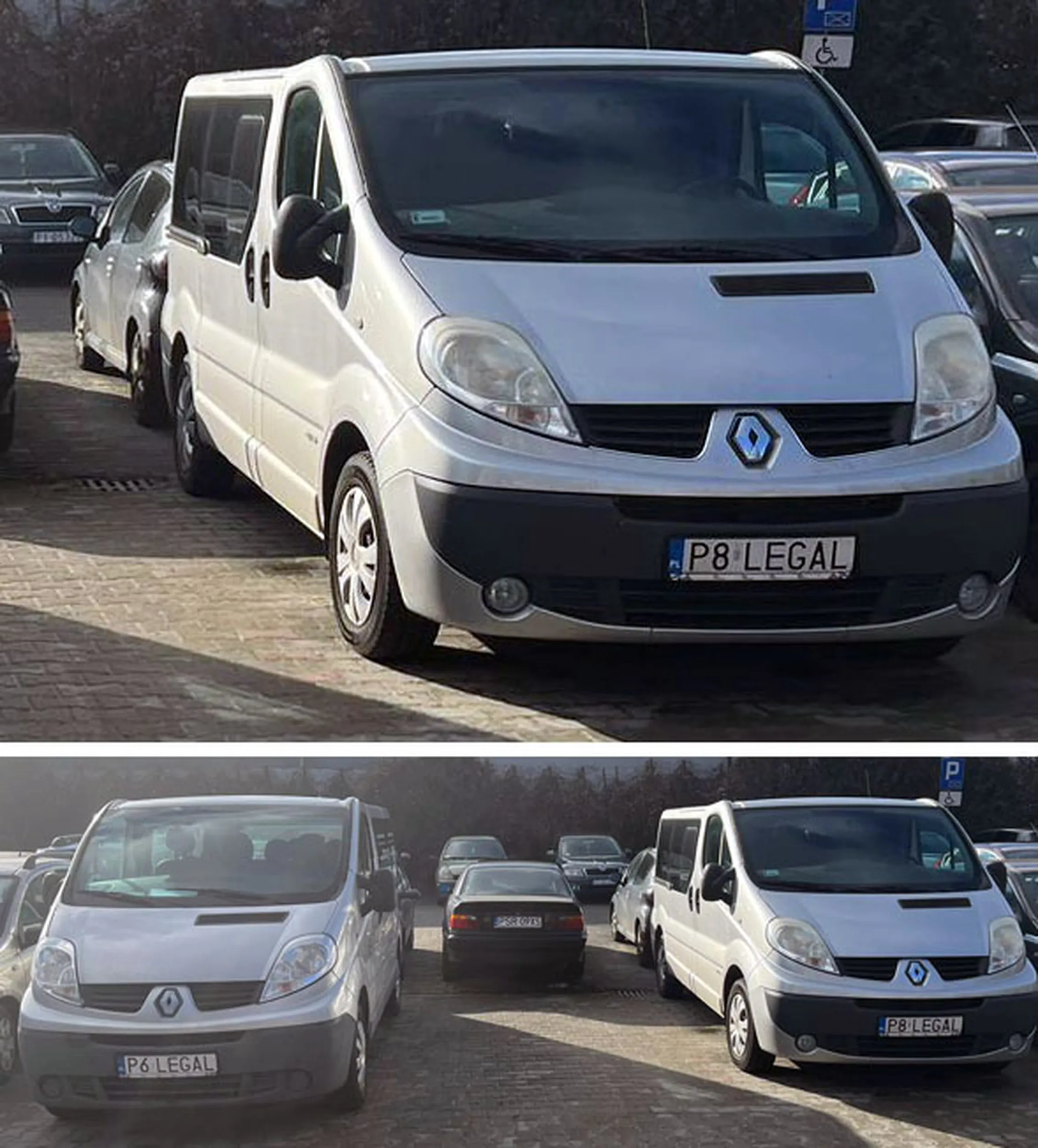 Fajny numer, blacha P8 LEGAL