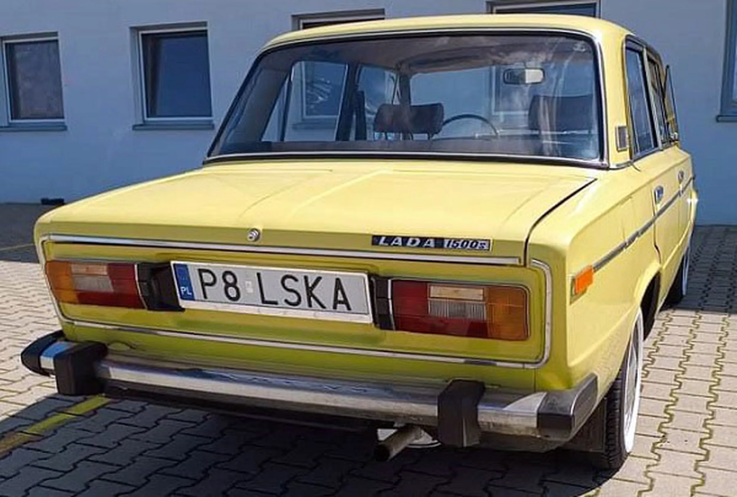 Fajny numer, blacha P8 LSKA