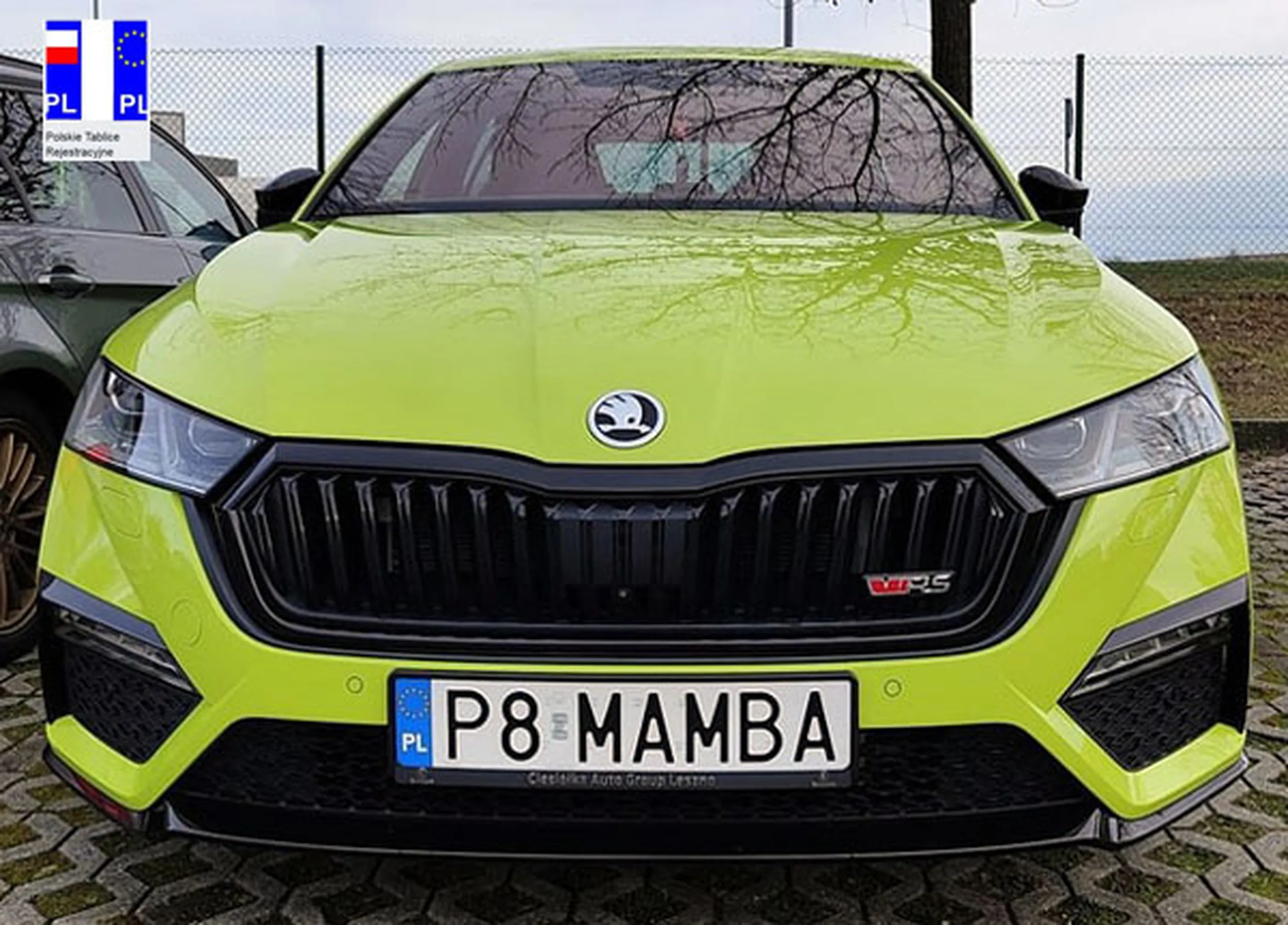 Fajny numer, blacha P8 MAMBA