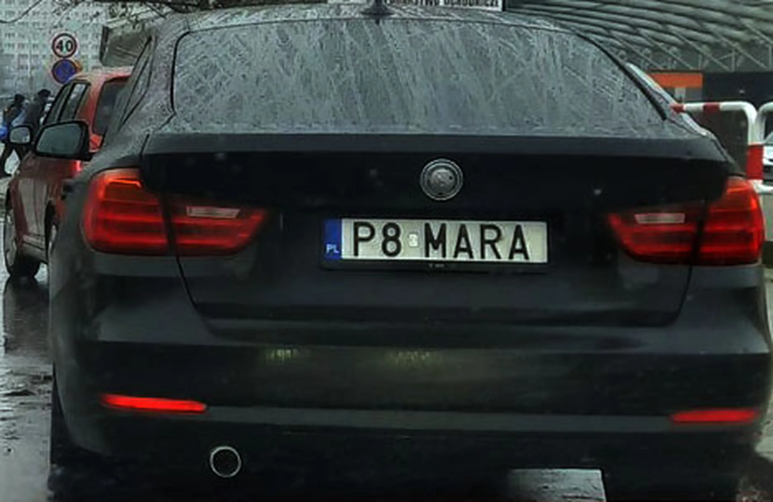 Fajny numer, blacha P8 MARA