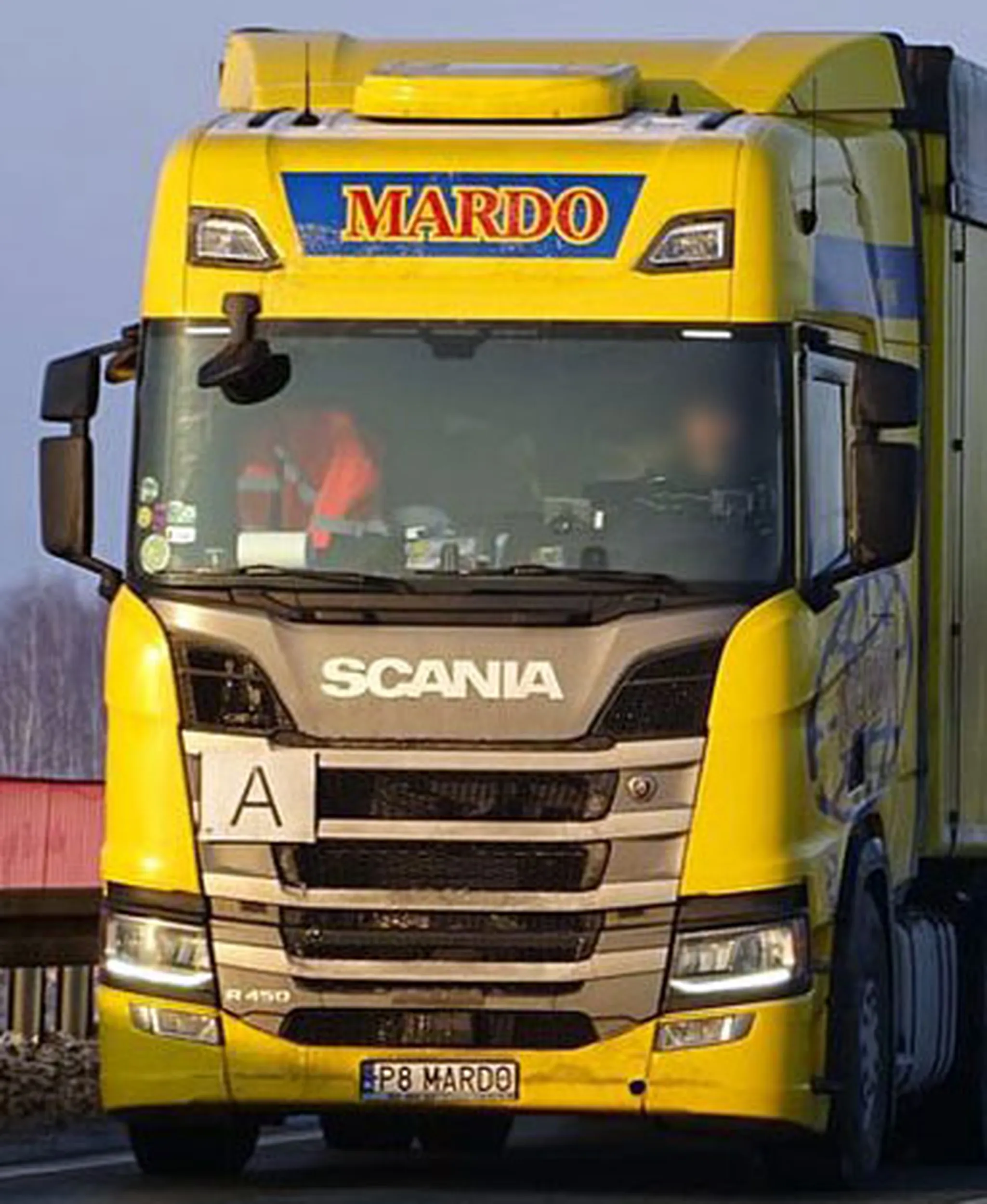 Fajny numer, blacha P8 MARDO