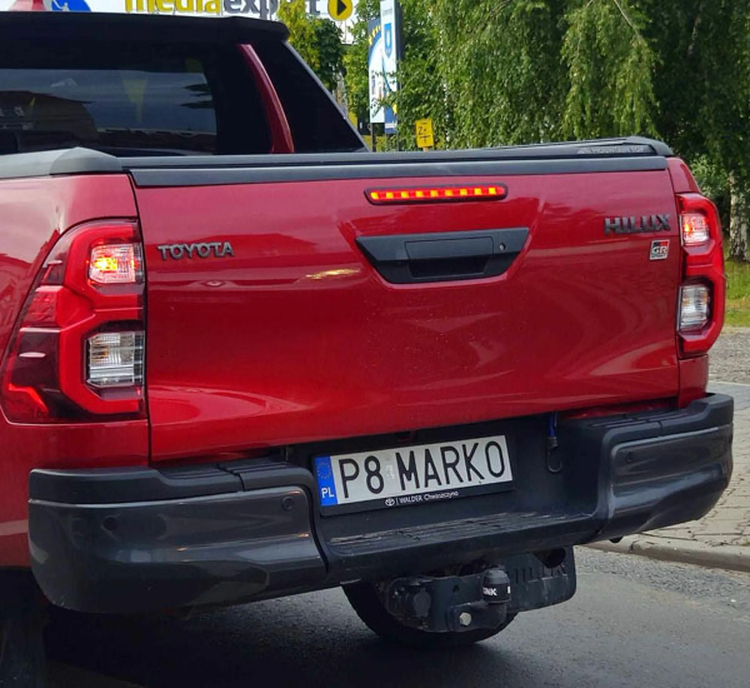 Fajny numer, blacha P8 MARKO