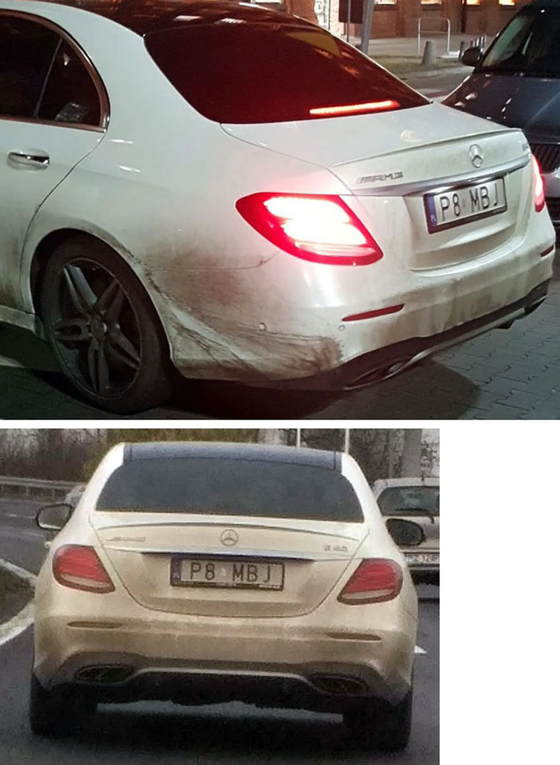 Fajny numer, blacha P8 MBJ