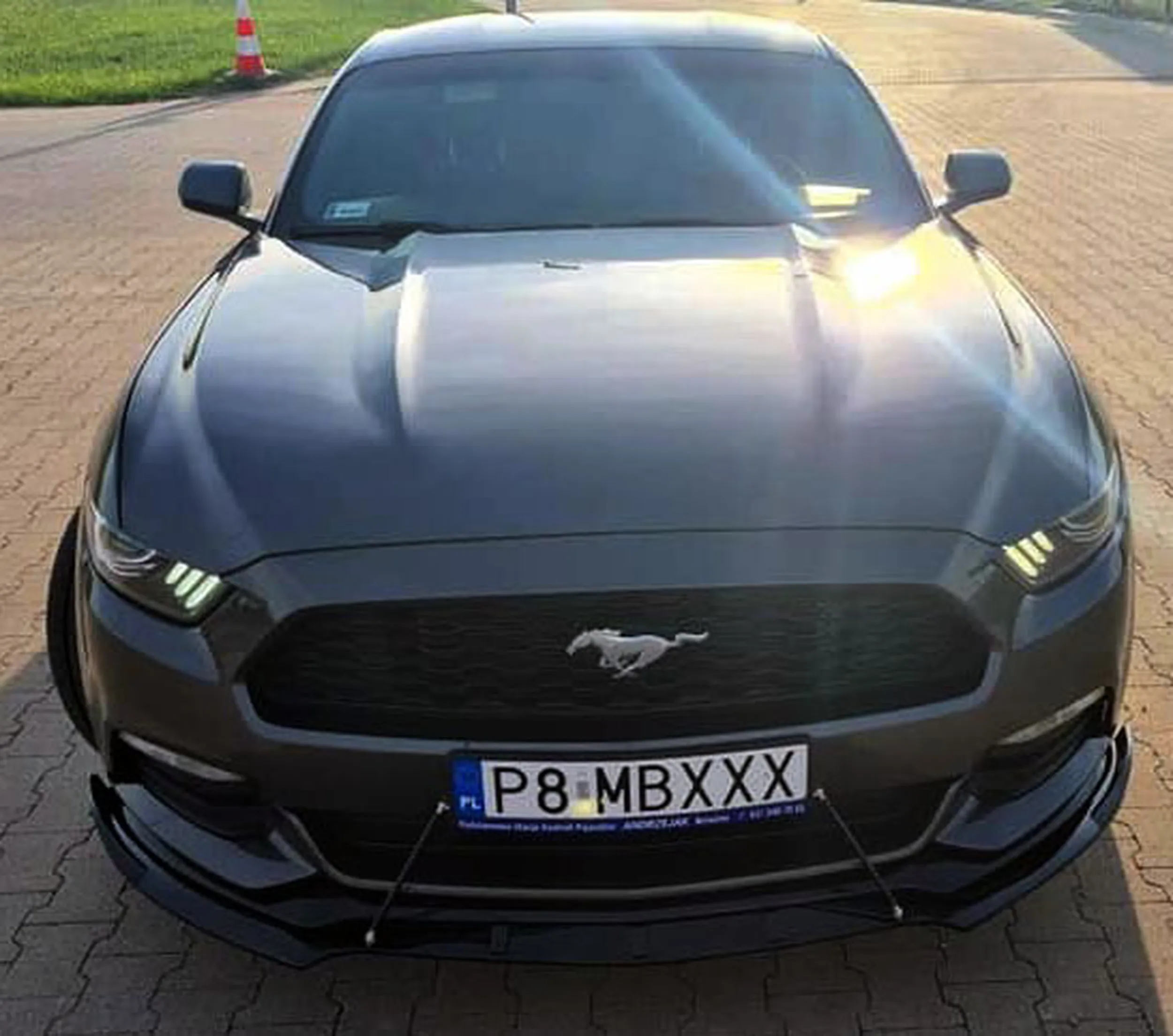 Fajny numer, blacha P8 MBXXX