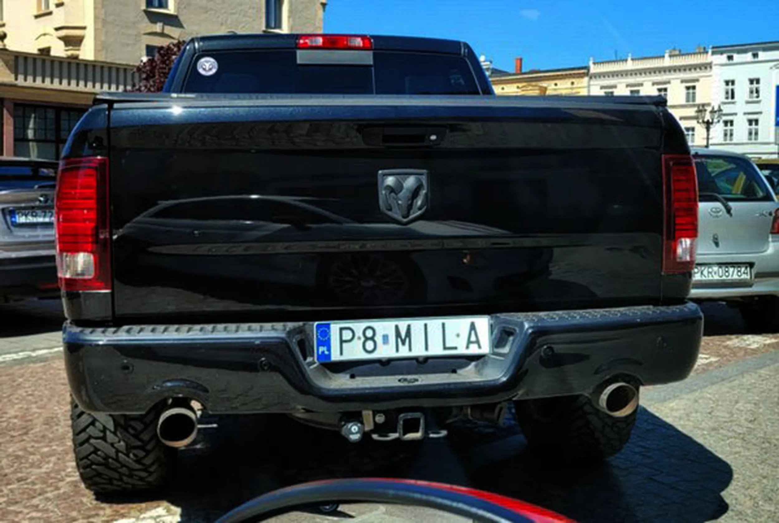 Fajny numer, blacha P8 MILA