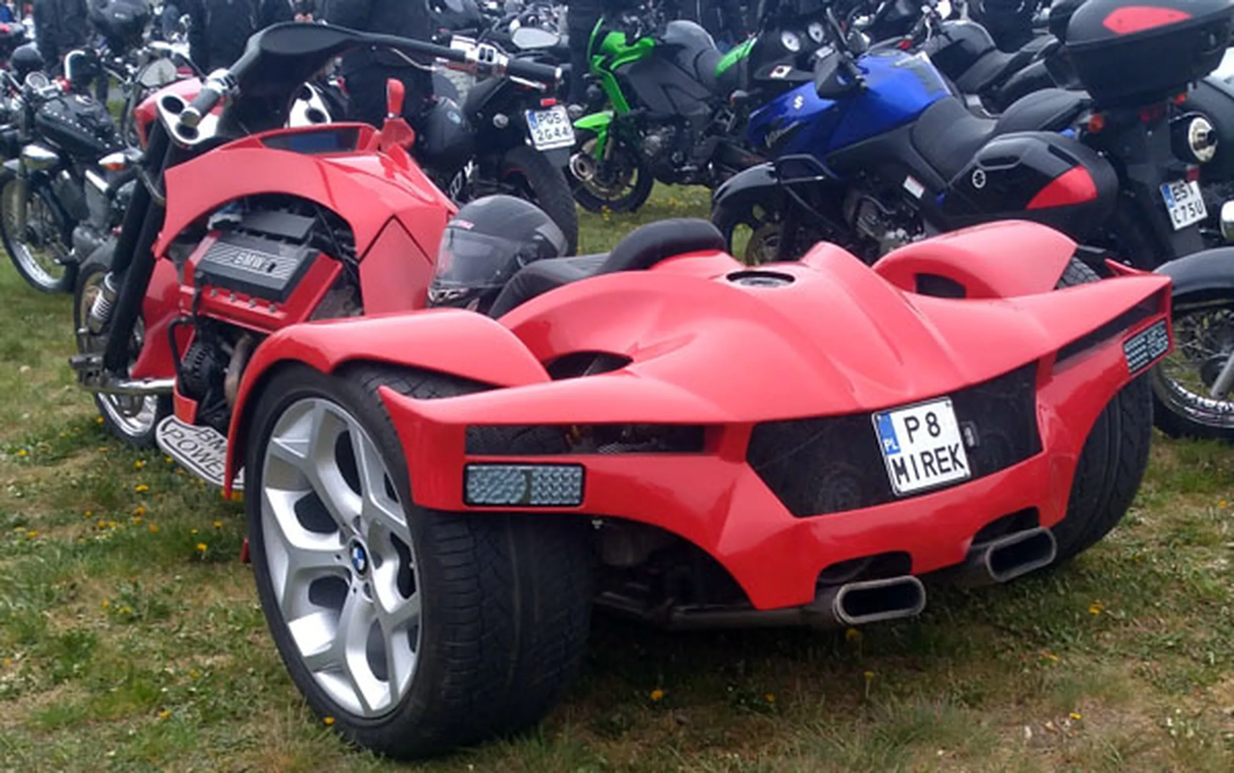 Fajny numer, blacha P8 MIREK